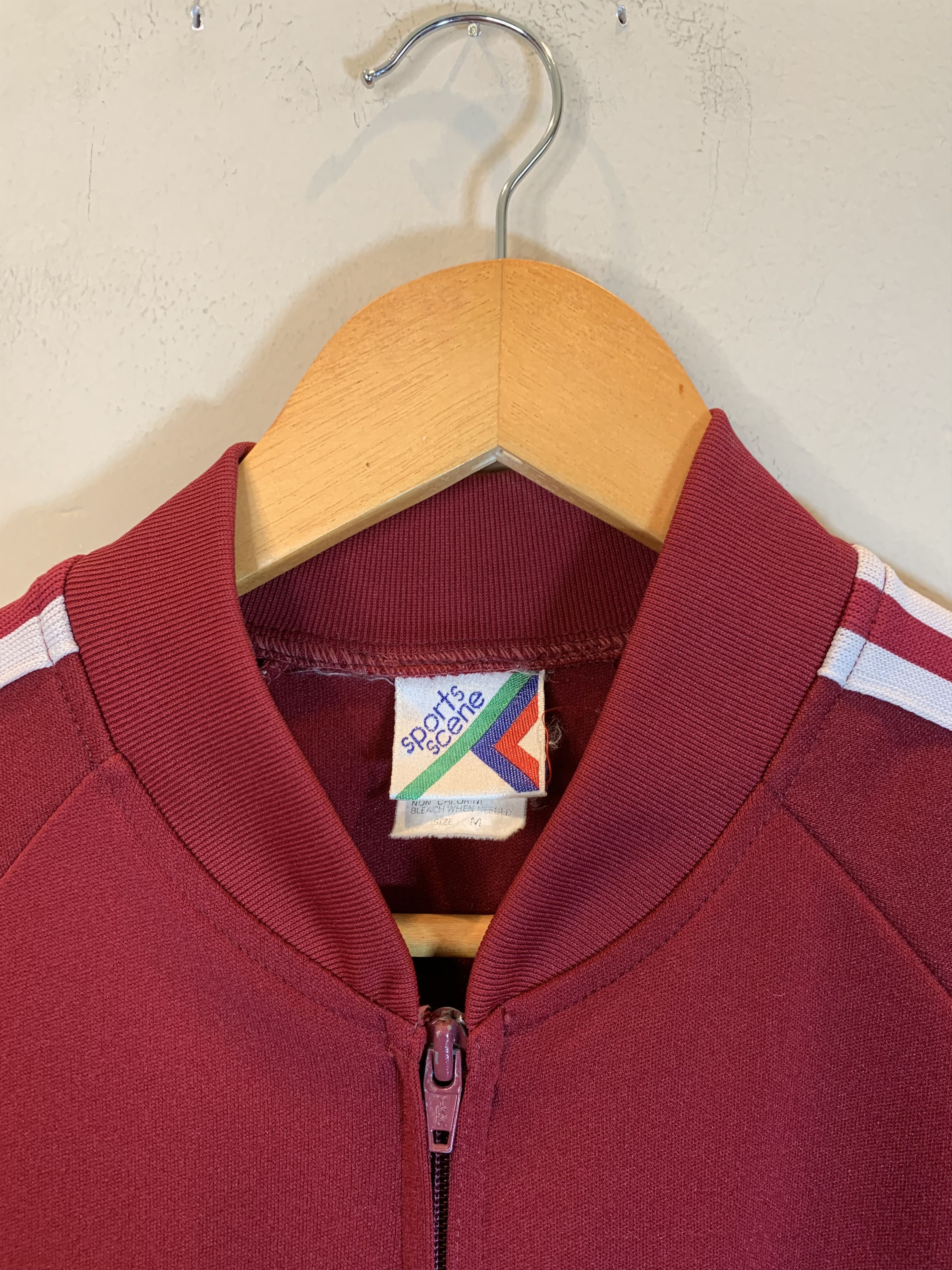Vintage *RARE* Vintage 70’s Striped Sports Scene Track Zip Jacket M Size US M / EU 48-50 / 2 - 3 Thumbnail
