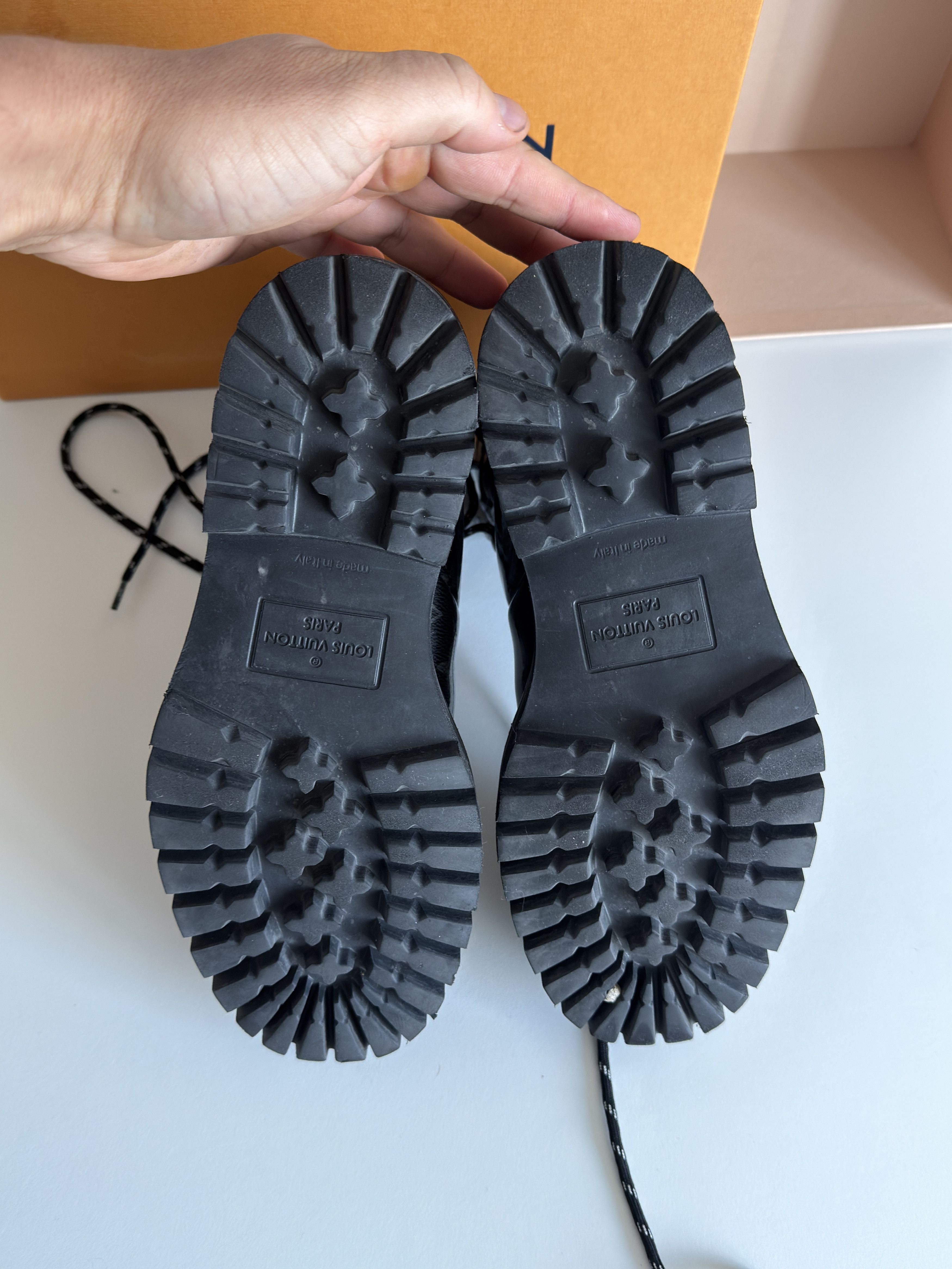 Louis Vuitton Louis Vuitton 6LV Kim Jones Monogram Outland Boots Size US 7.5 / EU 40-41 - 10 Thumbnail