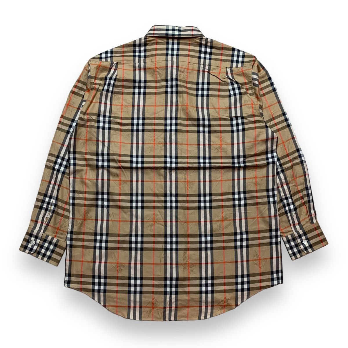 Burberry Vintage burberrys monogram shadow horse nova check shirt Size US L / EU 52-54 / 3 - 3 Thumbnail