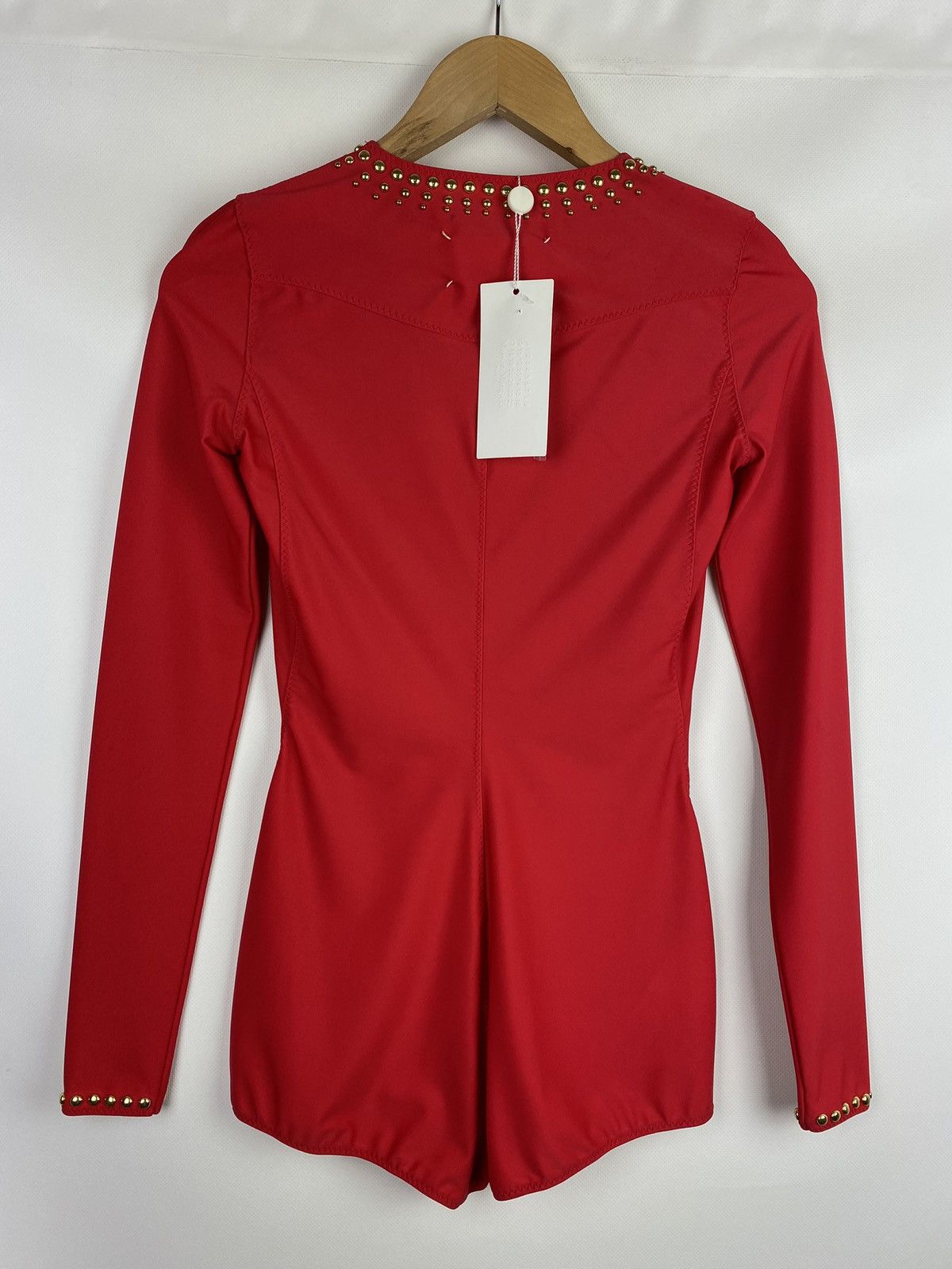 Maison Margiela BNWD Maison Margiela Runaway long sleeve bodysuit blouse Size S / US 4 / IT 40 - 12 Thumbnail