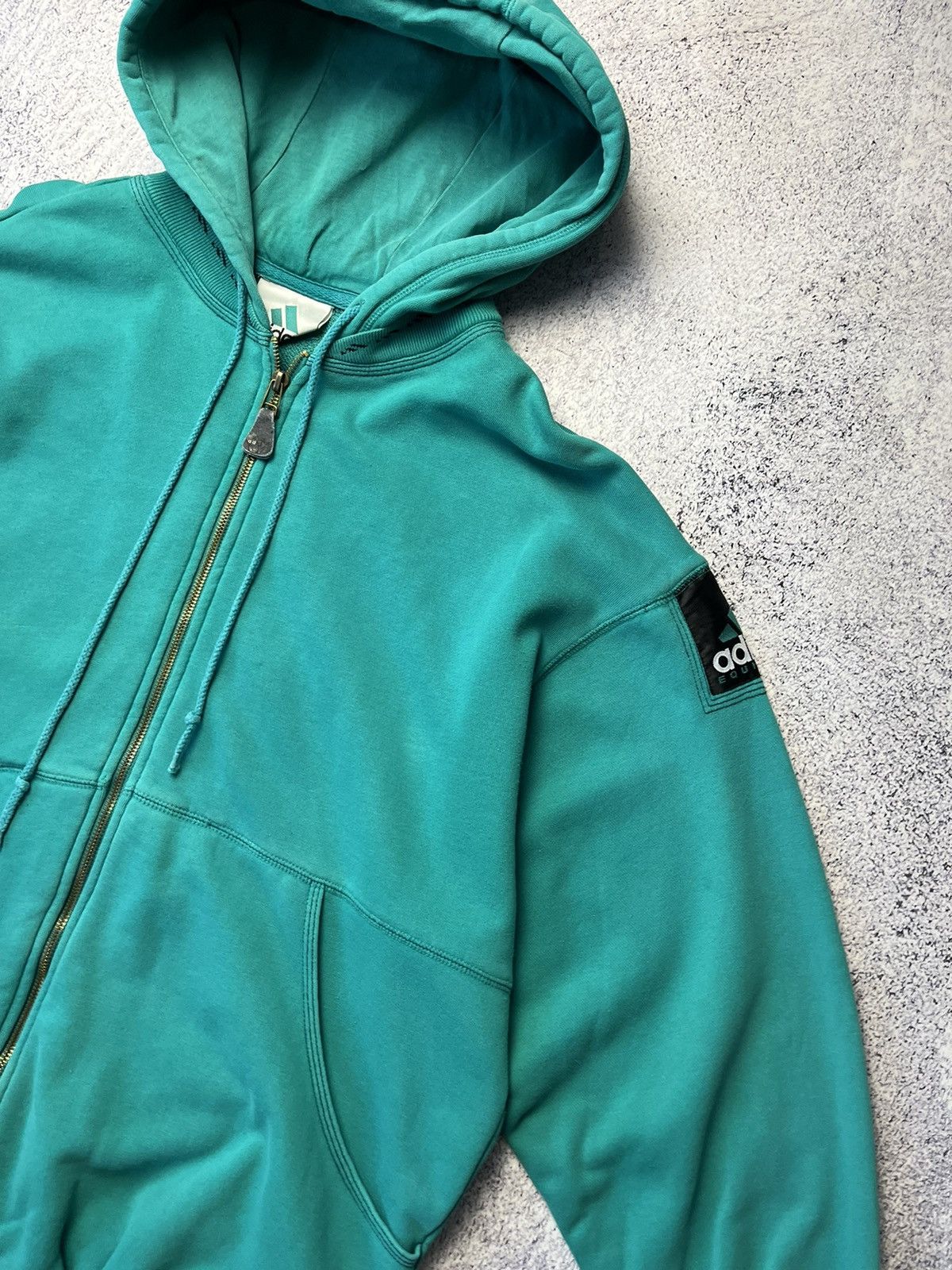 Adidas Vintage Adidas Equimpent Zip Hoodie 90s Size US M / EU 48-50 / 2 - 8 Thumbnail