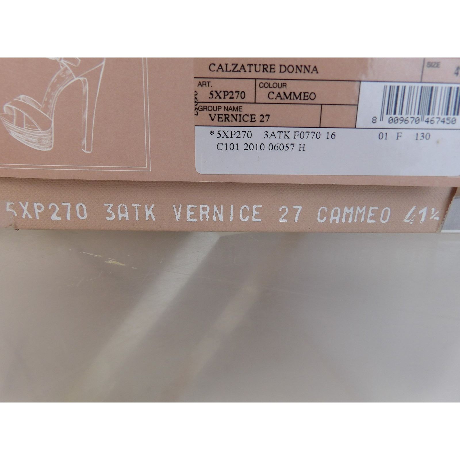 Miu Miu MIU MIU PRADA CAMEL PATENT LEATHER PLATFORM PUMPS 41.5 ITALY Size US 11.5 / IT 41.5 - 12 Thumbnail