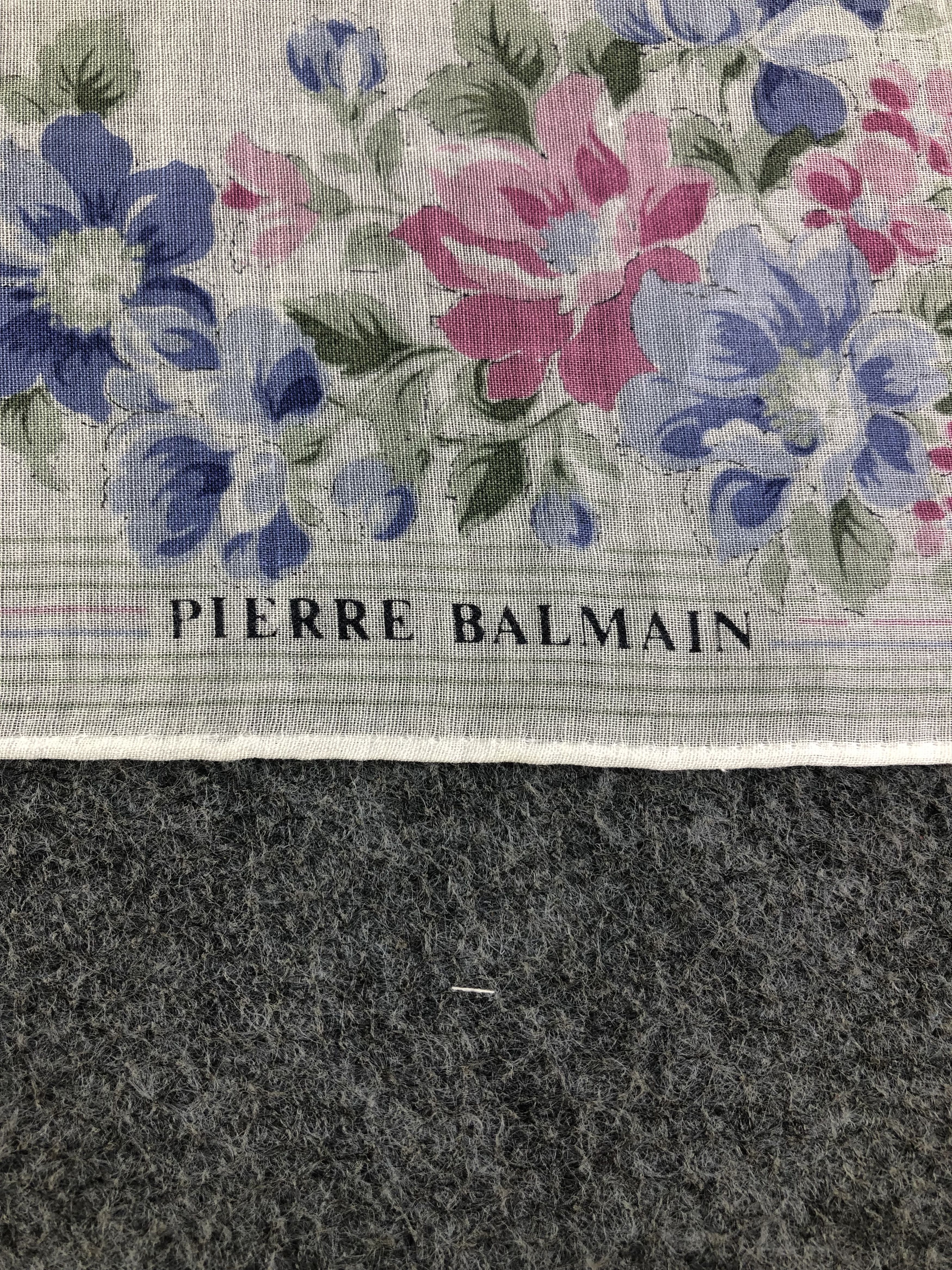 Pierre Balmain × Vintage Pierre Balmain Handkerchief / Bandana / Neckerchief Size ONE SIZE - 5 Thumbnail