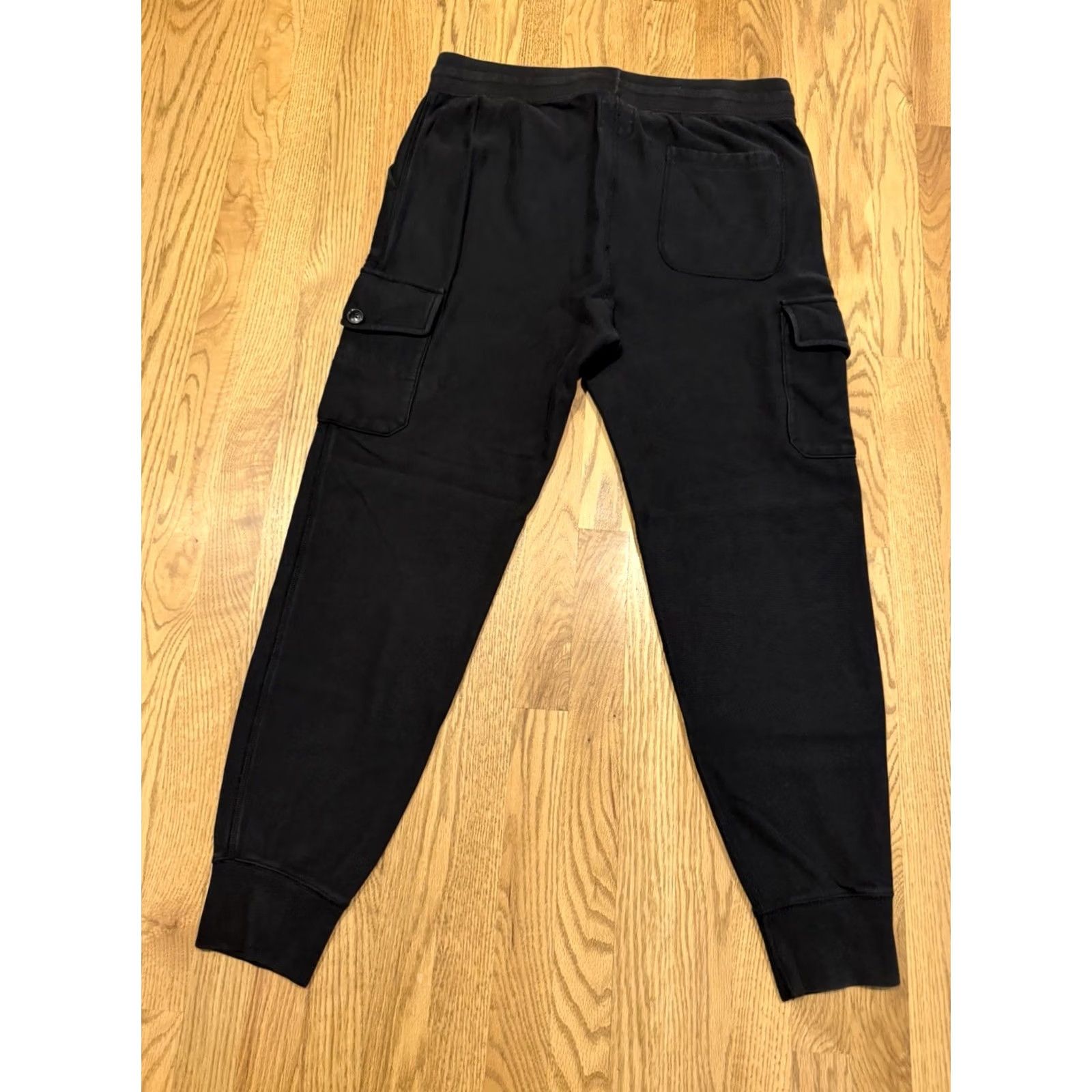 Champion Champion Sweatpants Men’s XL Black Cargo Joggers Drawstring Cotton Size US 36 / EU 52 - 3 Thumbnail