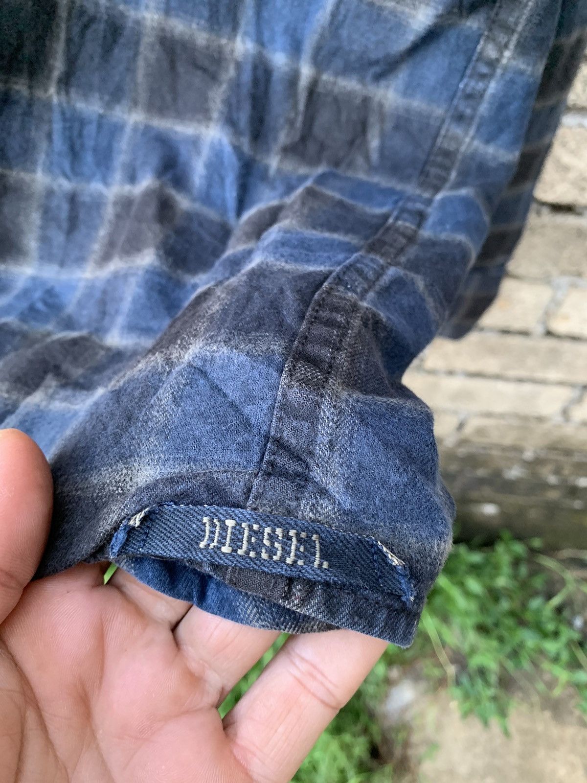 Diesel 🔥Steals🔥 Diesel Plaid Button Up With Hoodie Size US XL / EU 56 / 4 - 7 Thumbnail