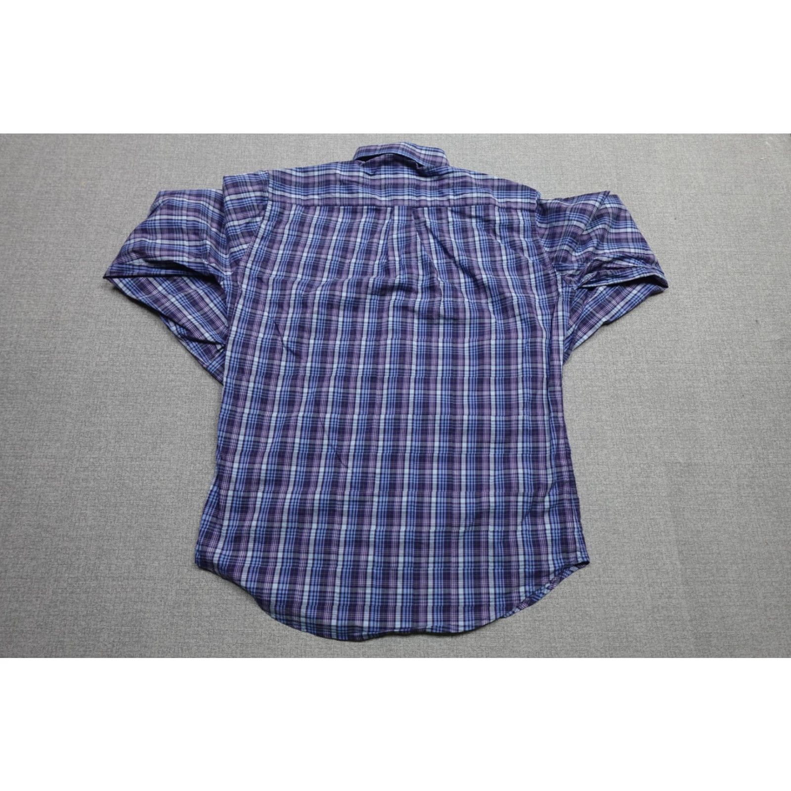 Peter Millar Peter Millar Shirt Mens Medium Blue Plaid Button-Up Size US M / EU 48-50 / 2 - 5 Thumbnail