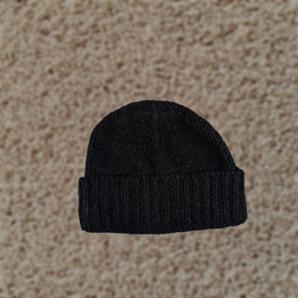 Merona Black Knit Beanie s-l400.jpg main image 2