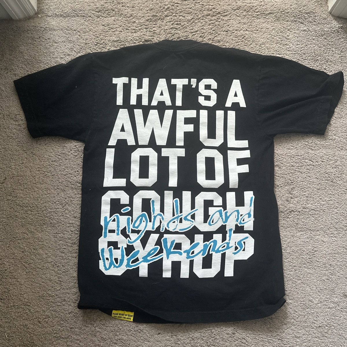 Other That’s A Awful Lot Of Cough Syrup Tee Size US S / EU 44-46 / 1 - 2 Thumbnail