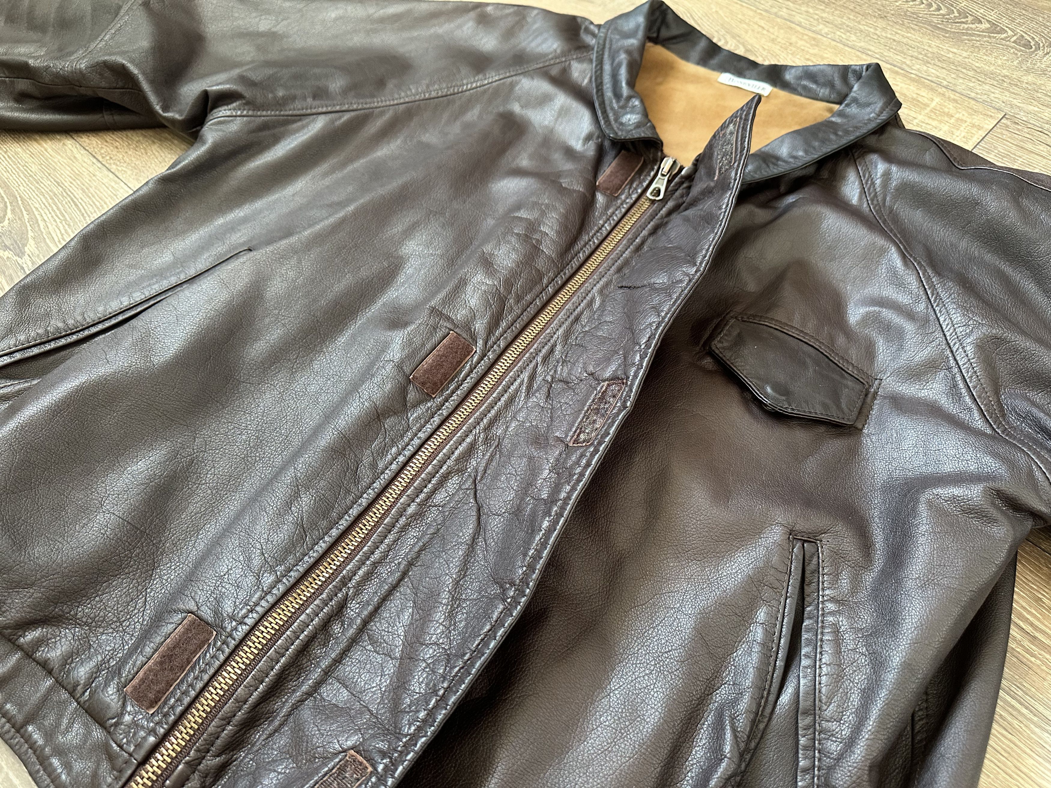 Boneville × C.P. Company × Massimo Osti 90's Boneville Leather Jacket Size US L / EU 52-54 / 3 - 6 Thumbnail