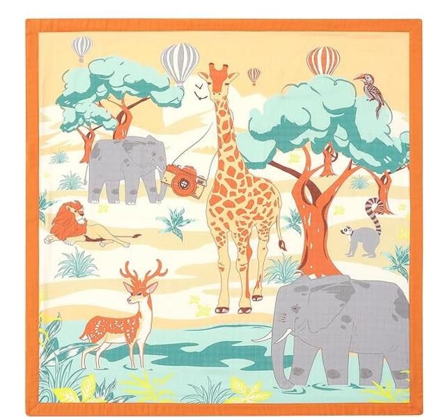 NBDN Nobrandedon Baby Blanket, 4-Layer Muslin Cotton 47 x 47, Breathable Size ONE SIZE - 2 Thumbnail