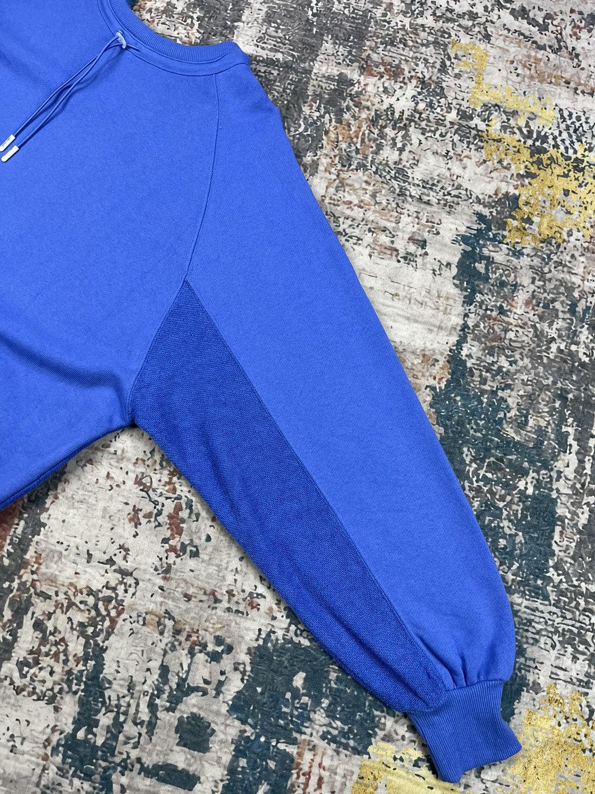 Japanese Brand Niko And 2 Way Patchwork Pull Over Sweatshirt Size ONE SIZE - 8 Thumbnail