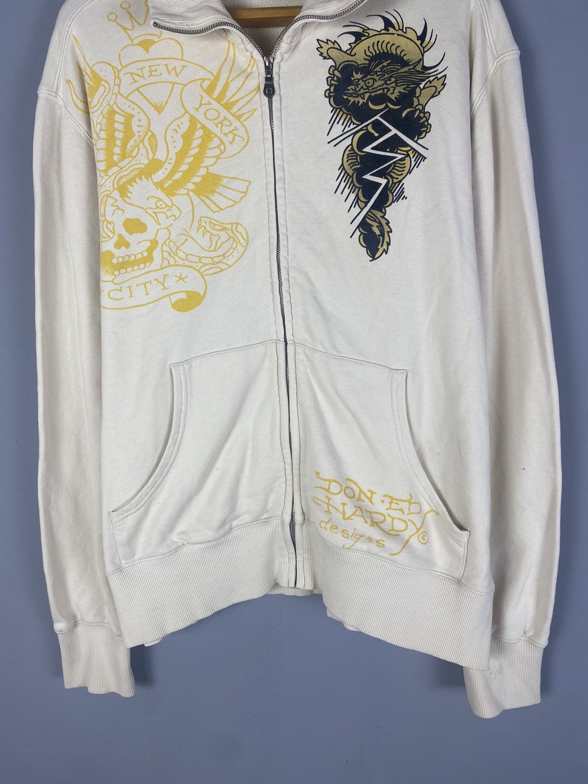 Ed Hardy Vintage Ed Hardy big logo sweatshirt Size US XXL / EU 58 / 5 - 3 Thumbnail