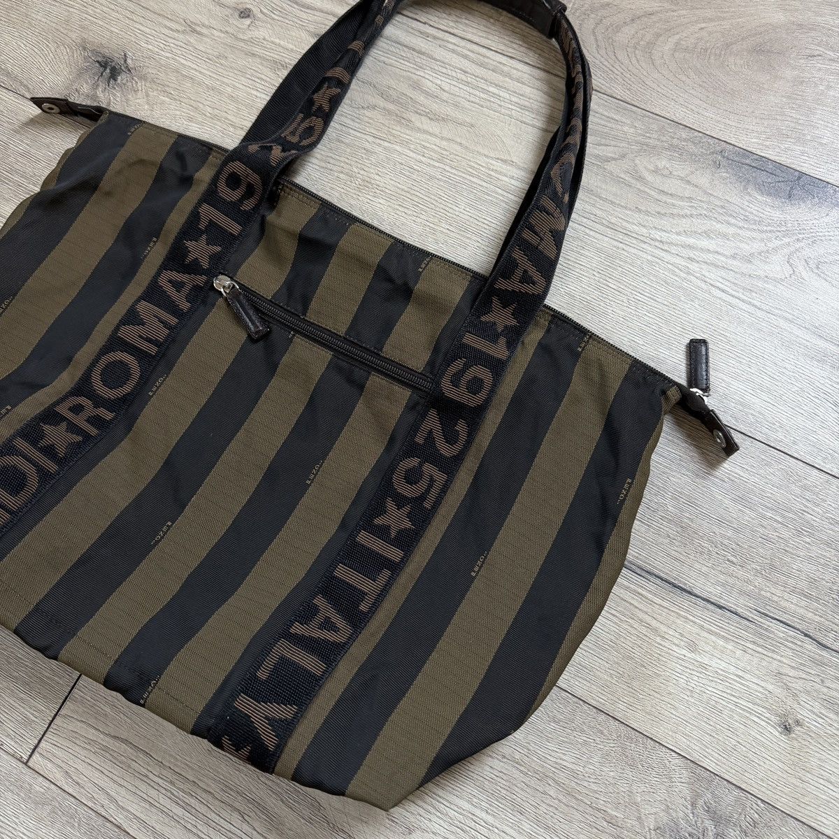 Fendi Vintage Fendi Zucca Small Monogram Handle Bag Size ONE SIZE - 6 Thumbnail