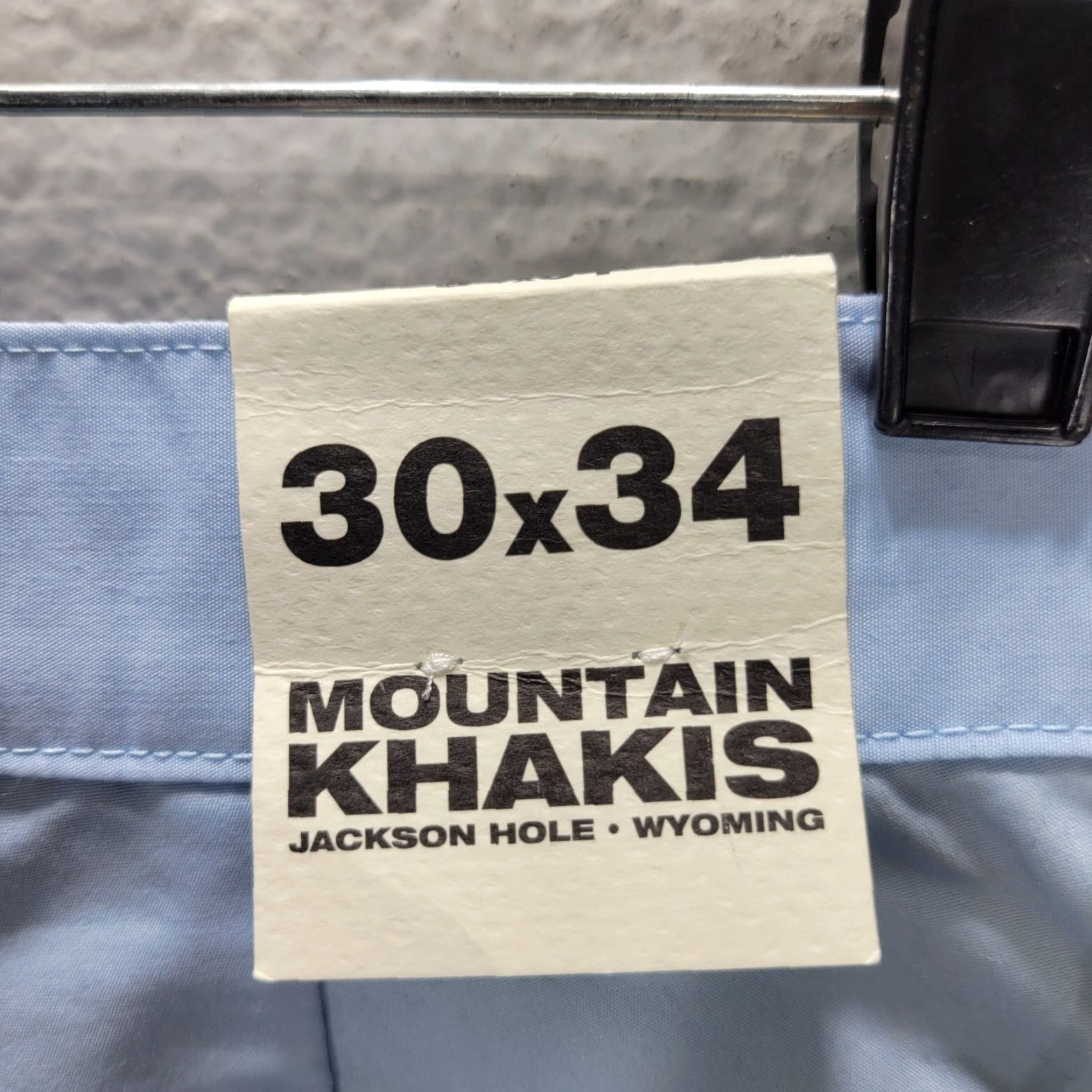 Mountain Khakis VINTAGE Mountain Khakis Broadway Fit Poplin Pants Light Blue Men's 30 Pants NWT Size US 30 / EU 46 - 3 Thumbnail