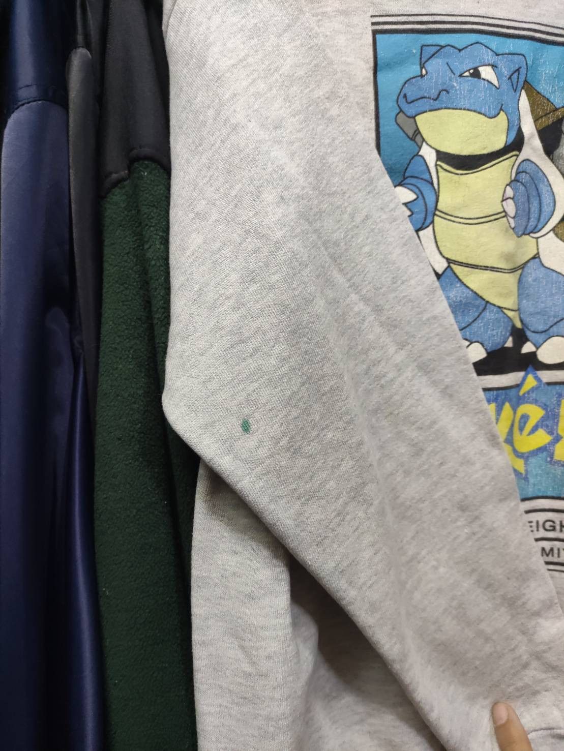 Pokemon Vtg 90's Pokemon Blastoise, Kamex Character Promo Sweaters Size US L / EU 52-54 / 3 - 8 Thumbnail