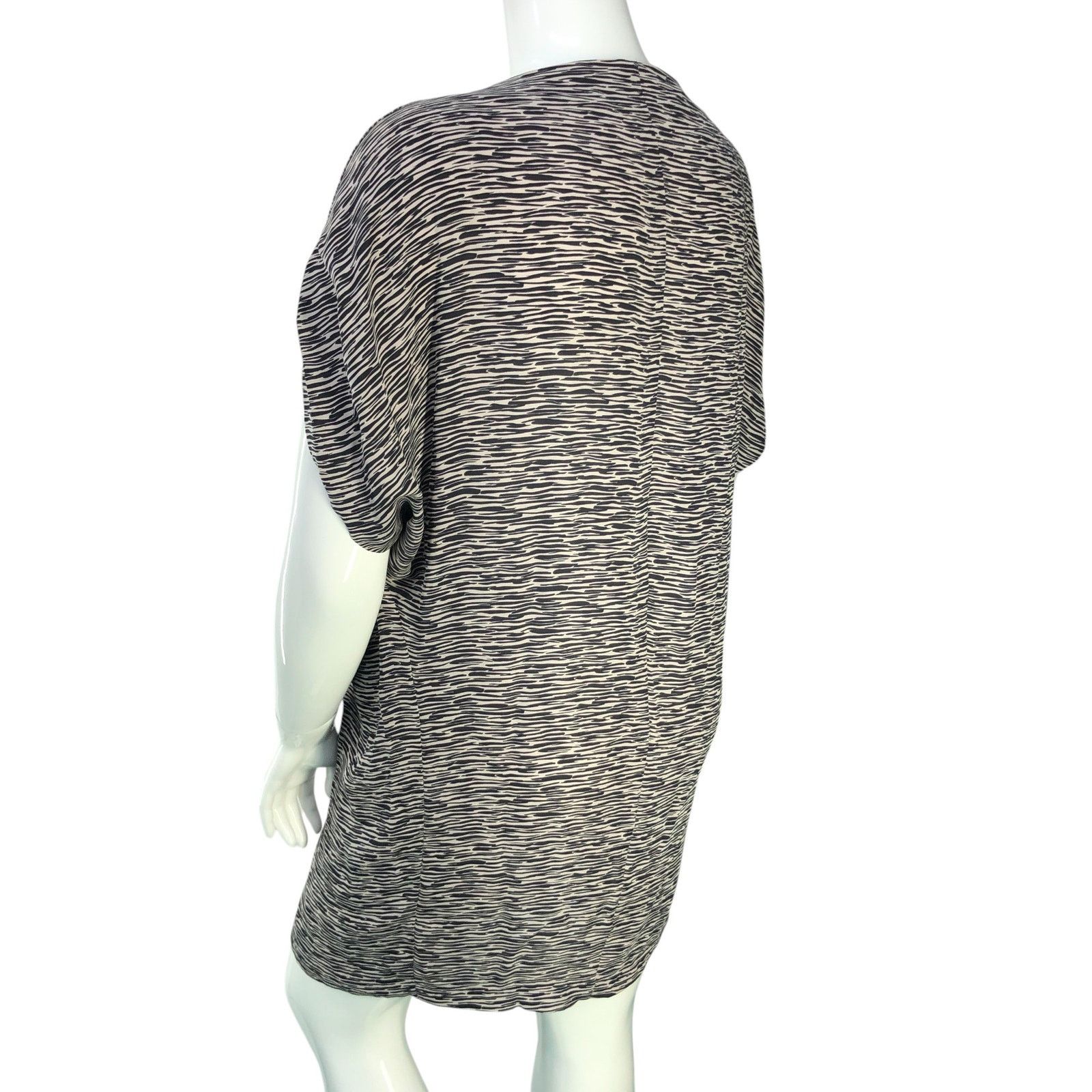 Nicole Farhi Nicole Farhi Size 12 Dress Shift Silk Drape Neck POCKETS Size XL / US 12-14 / IT 48-50 - 6 Thumbnail