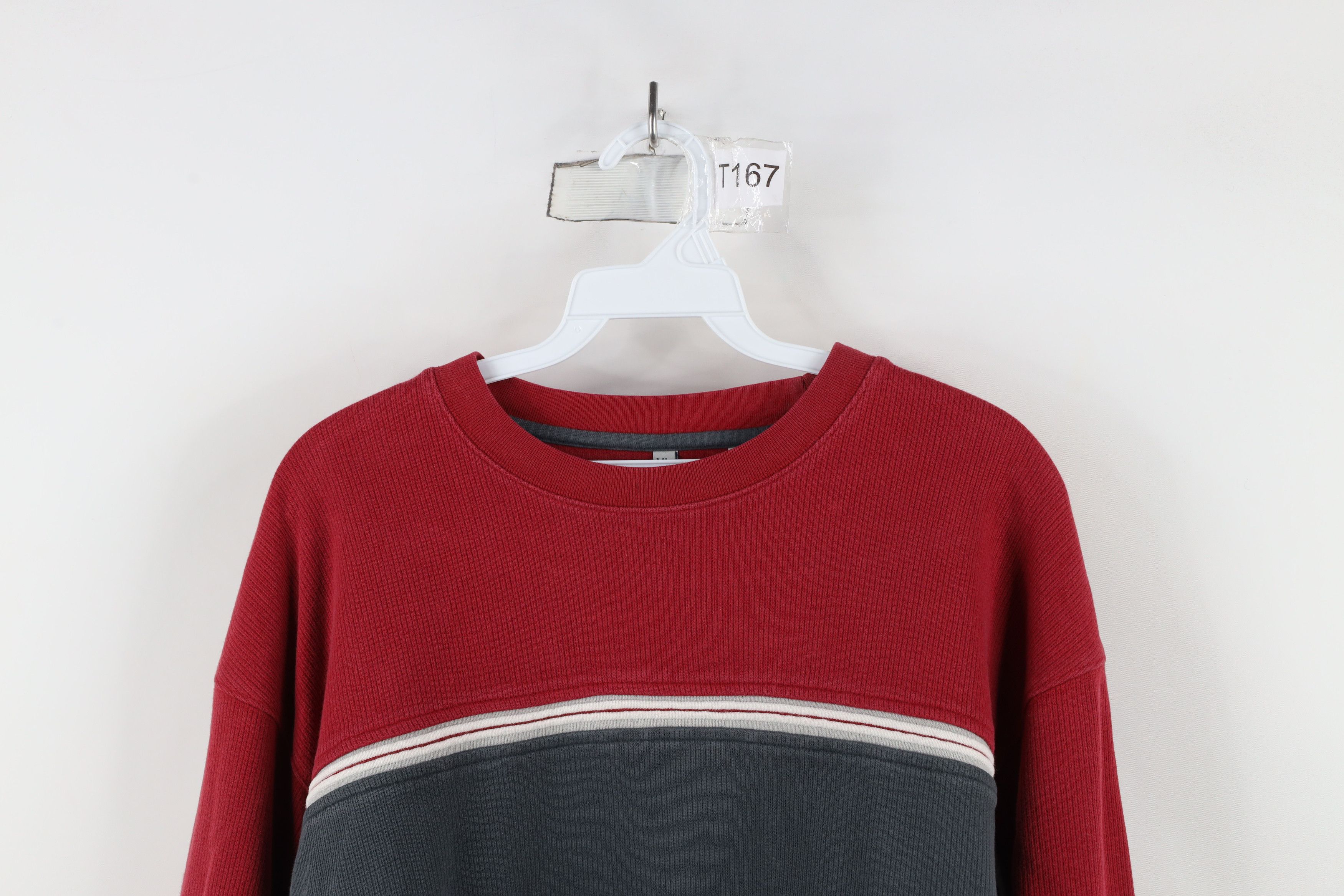 Vintage Vintage 90s Streetwear Heavyweight Knit Long Sleeve T-Shirt Size US XL / EU 56 / 4 - 2 Thumbnail
