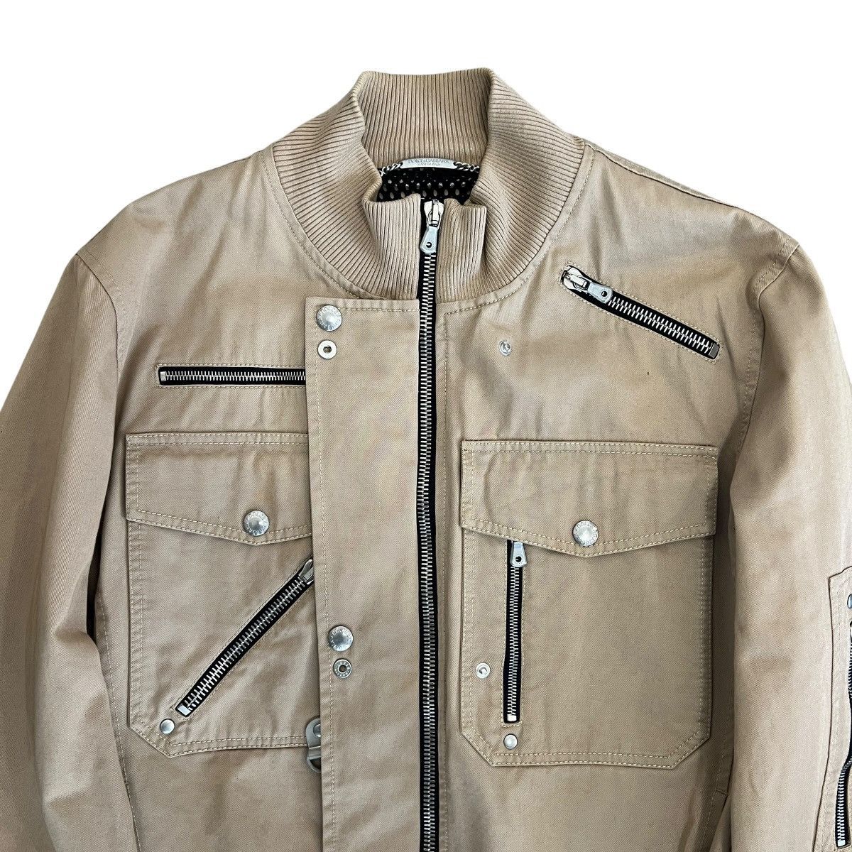 Dolce & Gabbana DOLCE&GABBANA 2000s TACTICAL ZIP JACKET Size US M / EU 48-50 / 2 - 2 Thumbnail