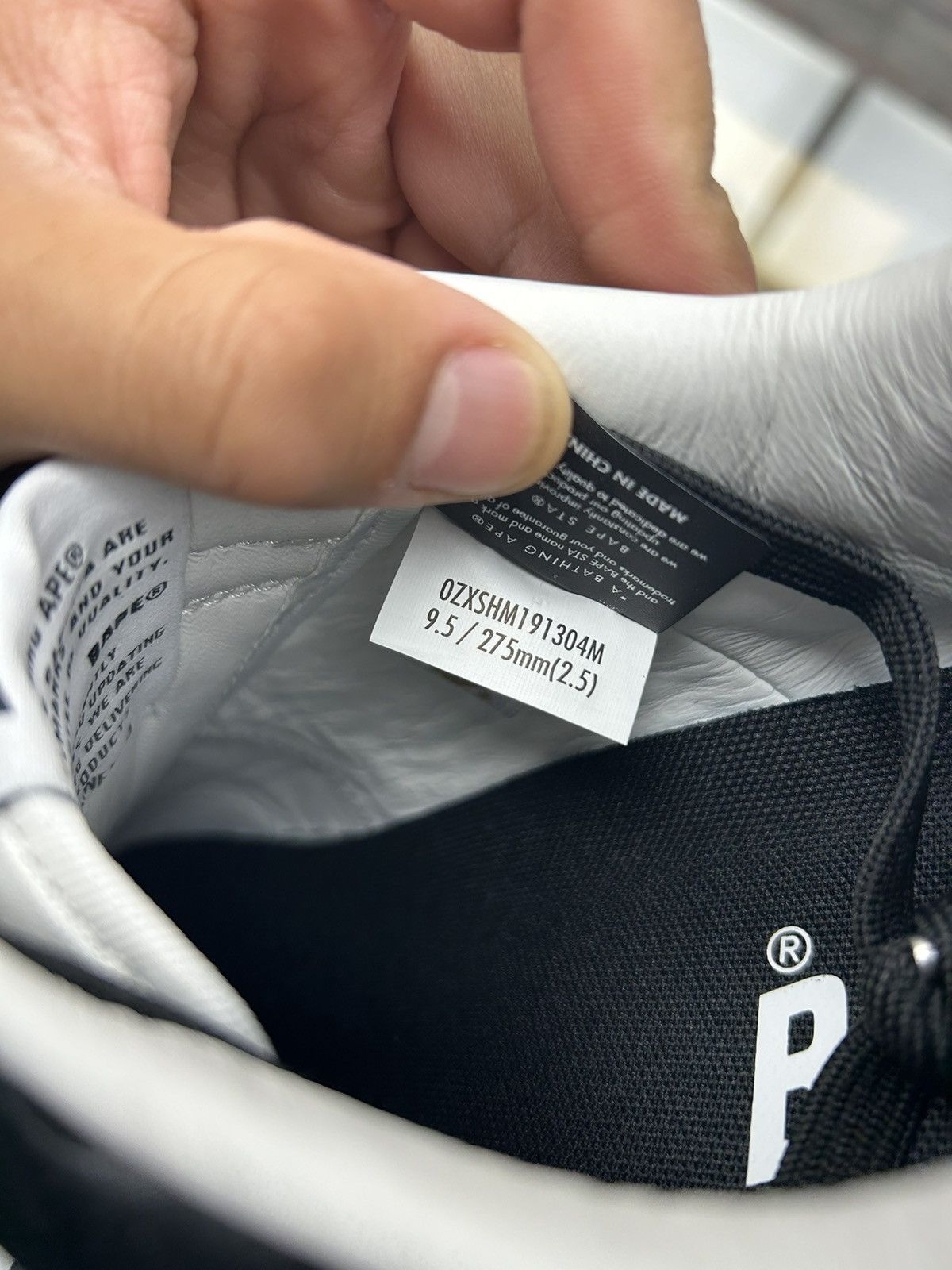 Bape BAPESTA #4 M1 Size US 9.5 / EU 42-43 - 7 Thumbnail