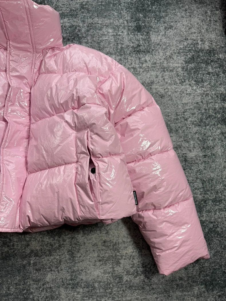 Balenciaga Balenciaga size 34 Pink bright down jacket Size S / US 4 / IT 40 - 4 Thumbnail
