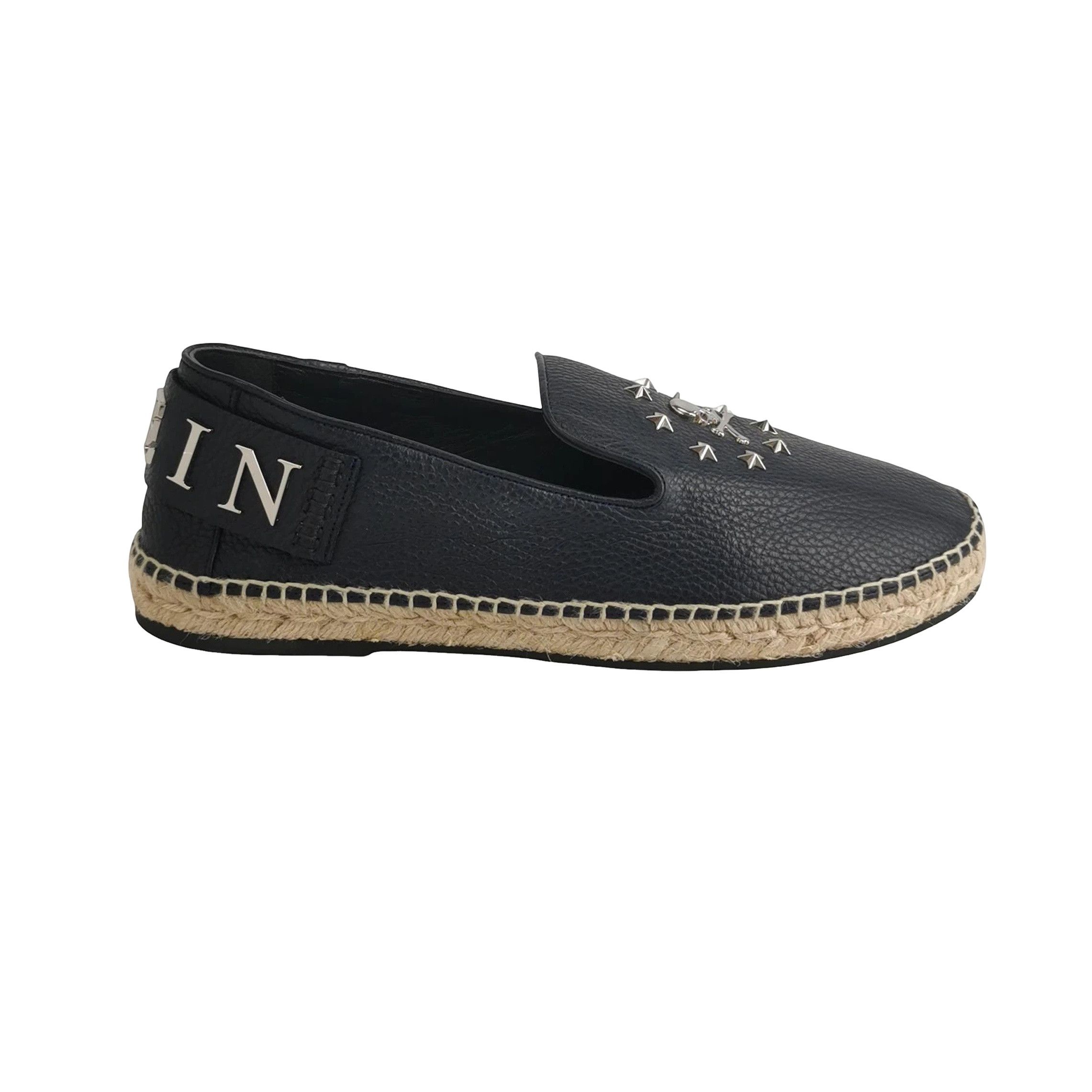 Philipp Plein Philipp Plein Studded Leather Skull Espadrilles Size 43 Size US 10 / EU 43 - 1 Thumbnail