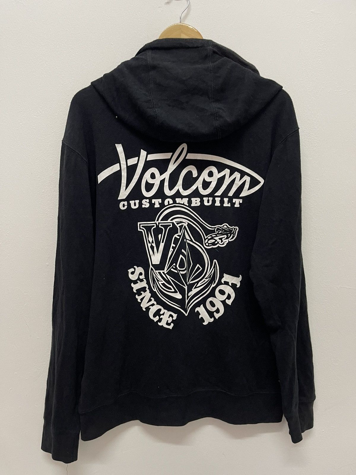 Volcom 90’s VOLCOM Streetwear Hoodies Sweater Size US L / EU 52-54 / 3 - 4 Thumbnail
