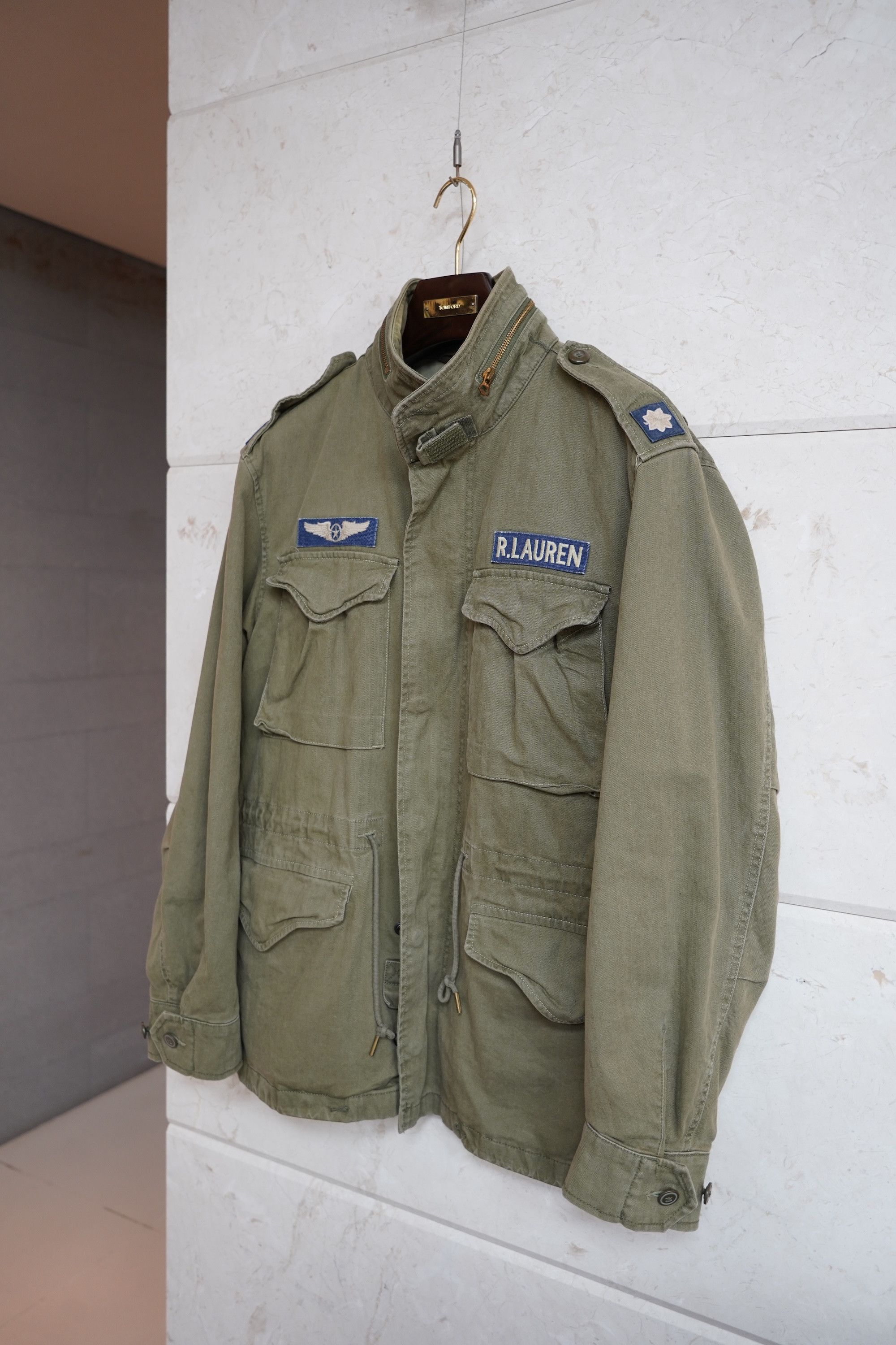 Polo Ralph Lauren Polo Ralph Lauren Military Field Jacket / Major Jacket / M Size US M / EU 48-50 / 2 - 3 Thumbnail