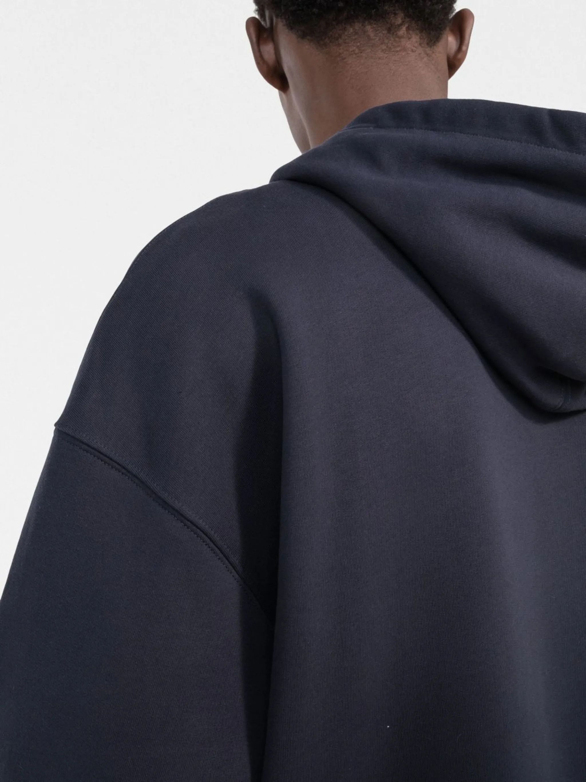 Valentino o1y0525 Logo Hoodie in Midnight Blue Size US XS / EU 42 / 0 - 3 Thumbnail