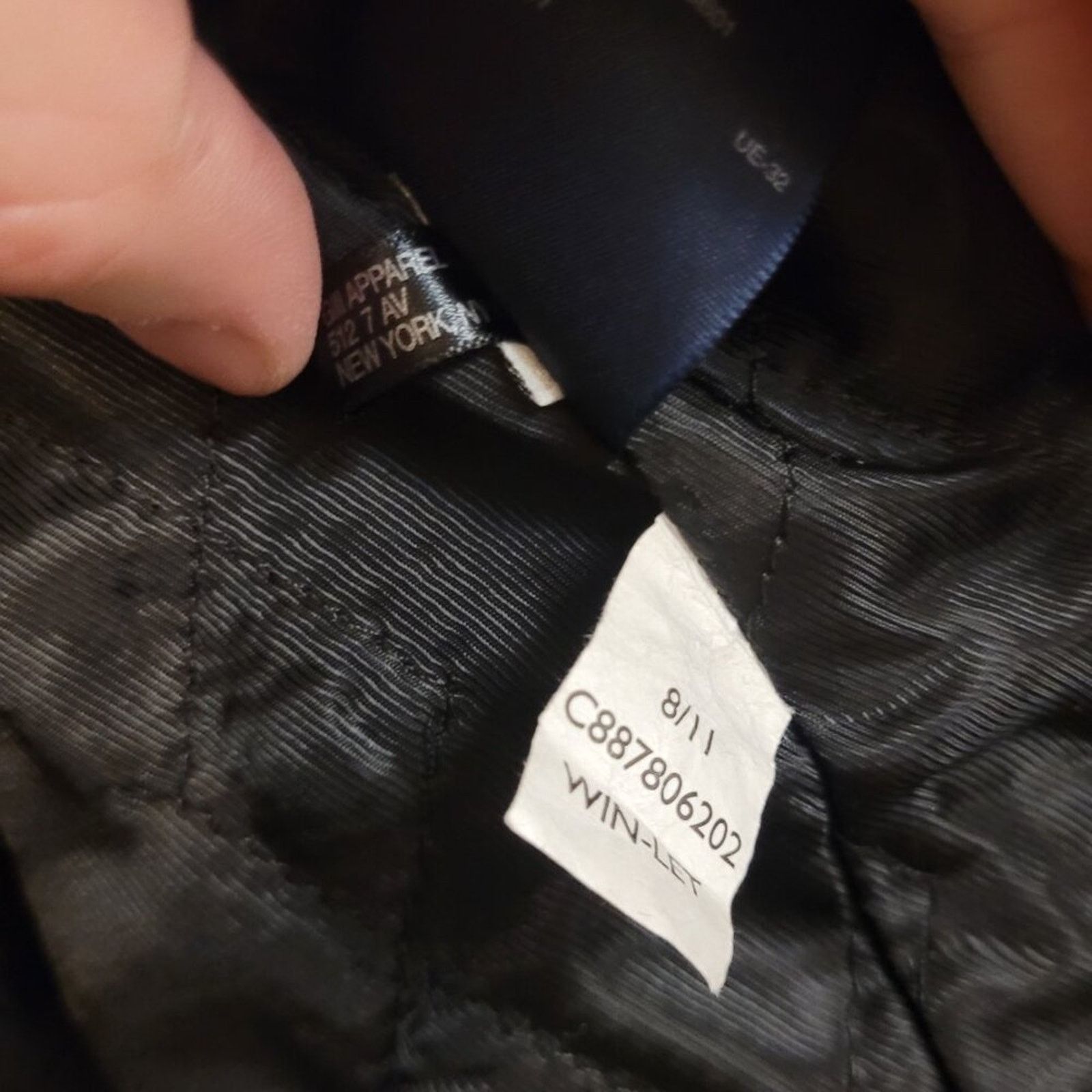 Tommy Hilfiger Tommy Hilfiger Black Wool Blend Double Breasted Peacoat Size US L / EU 52-54 / 3 - 6 Thumbnail