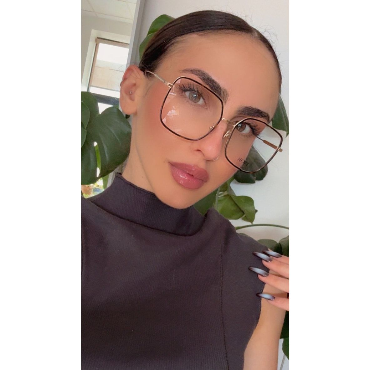 Dior NEW Dior GemDiorO SU Eyeglasses Frames in Gold Brown Size ONE SIZE - 2 Thumbnail