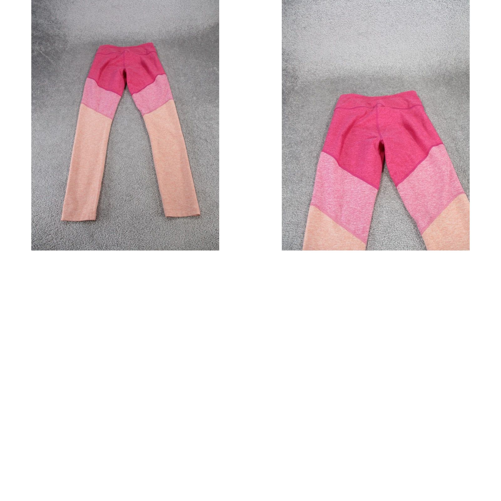 Outdoor Voices OUTDOOR VOICES Leggings Womens Small Pink Colorblock Athletic Performance Gym Size 28" / US 6 / IT 42 - 8 Thumbnail