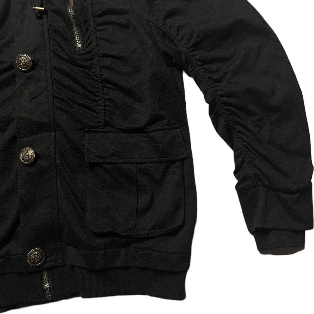 If Six Was Nine 🇯🇵 PLG BUTTON UP FULL ZIP PUNK GOTHIC BONO JACKET Size US M / EU 48-50 / 2 - 3 Thumbnail