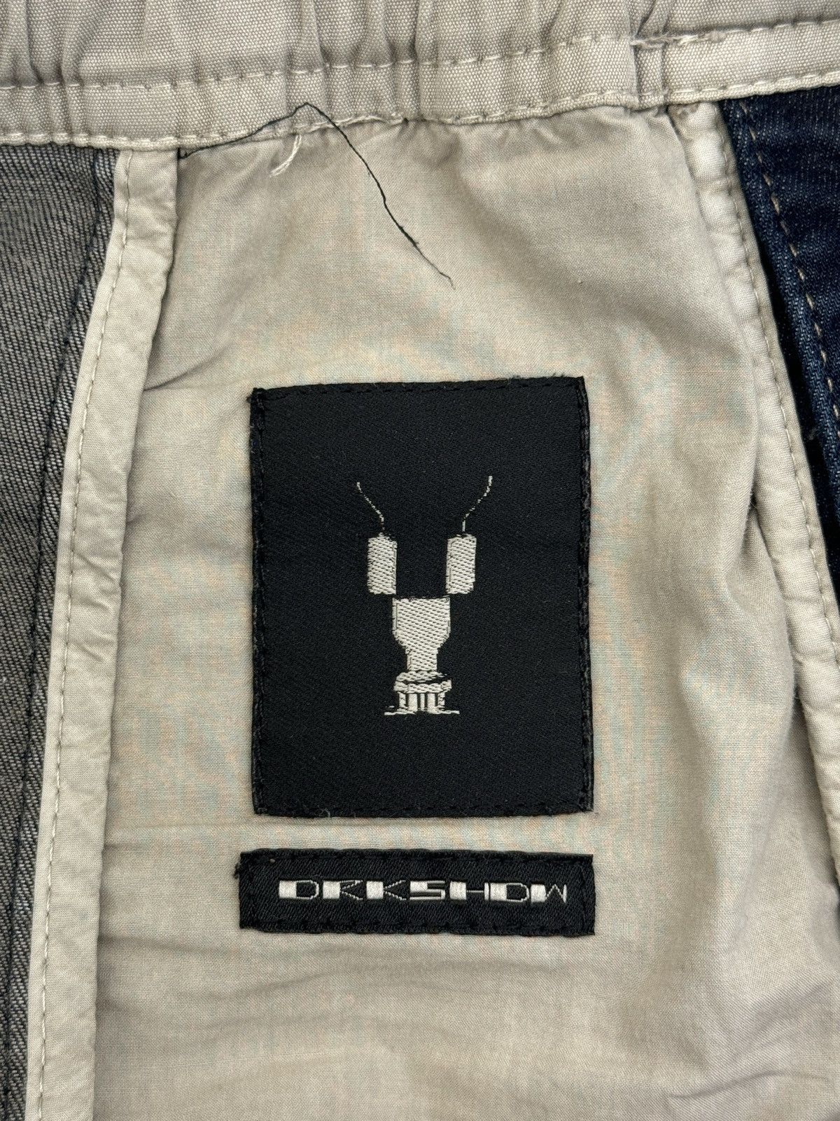 Rick Owens Rick Owens DRKSHDW Denim Hustler Pusher Pants Size US 34 / EU 50 - 11 Thumbnail