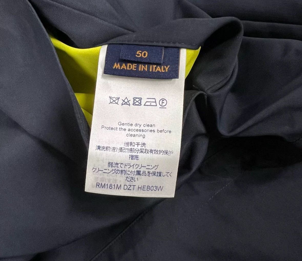 Louis Vuitton Louis Vuitton Lv Yellow Line Half Zipper Jacket Size US L / EU 52-54 / 3 - 7 Thumbnail