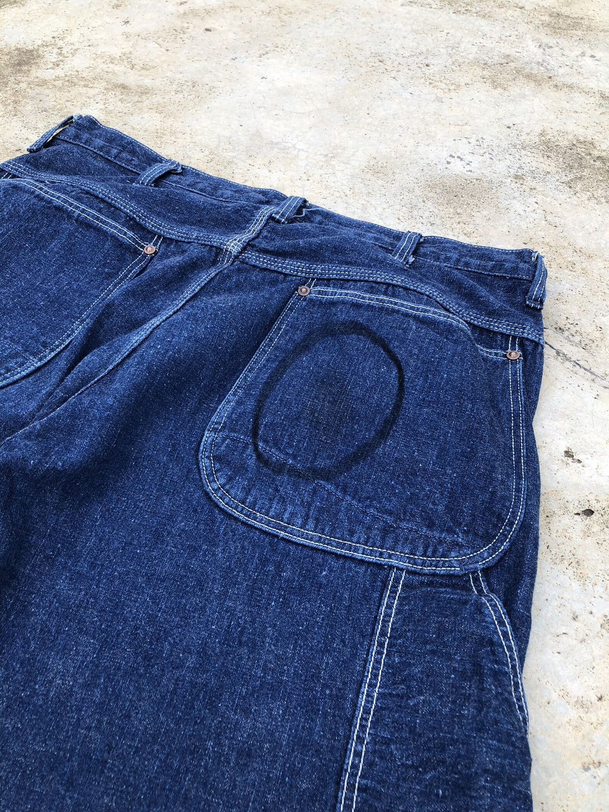 Orslow Selvedge Jeans Carpenter Denim Pant