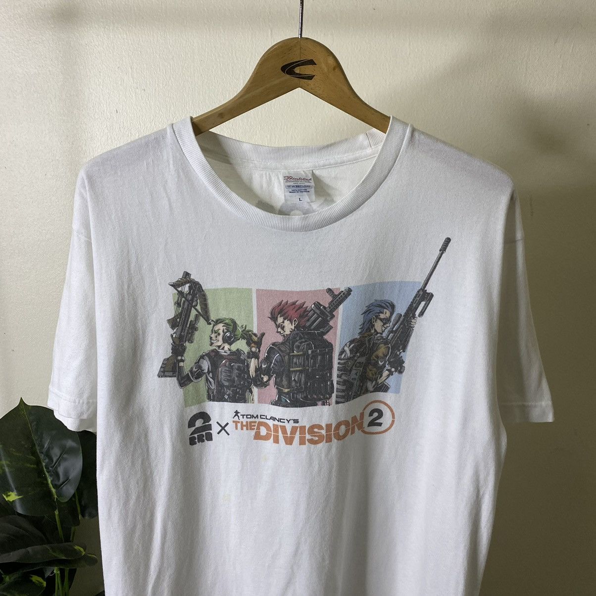 Playstation Vintage Y2K Tom Clancy's The Division 2 Games Promo Tee Size US L / EU 52-54 / 3 - 2 Thumbnail