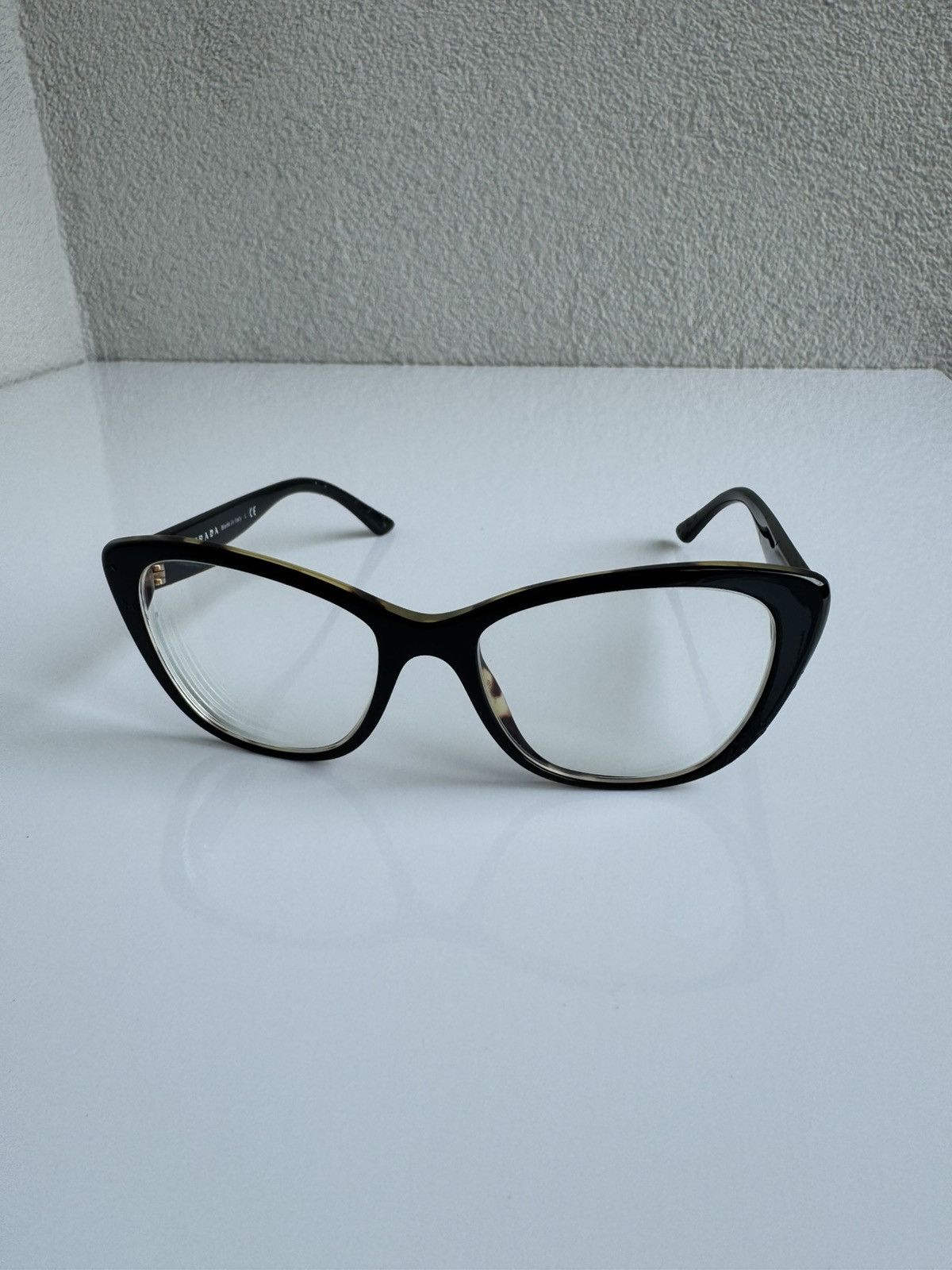 Prada Prada Milano Eyeglasses VPR 04W Frame Italy Size ONE SIZE - 4 Thumbnail