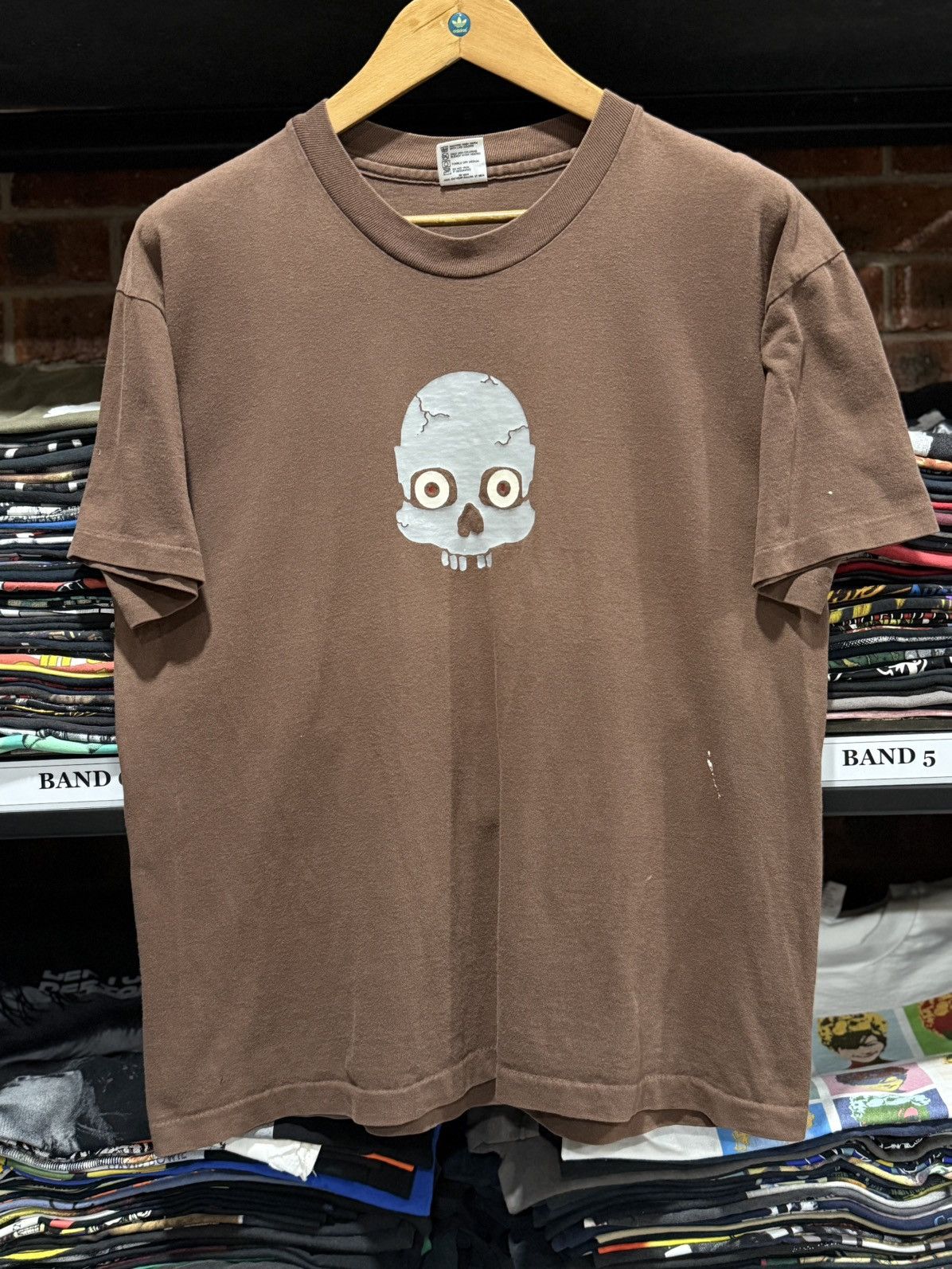 Expert Horror × Vintage Vintage 90s Skull Wording The Dead Will Walk The Earth Faded Size US L / EU 52-54 / 3 - 1 Thumbnail