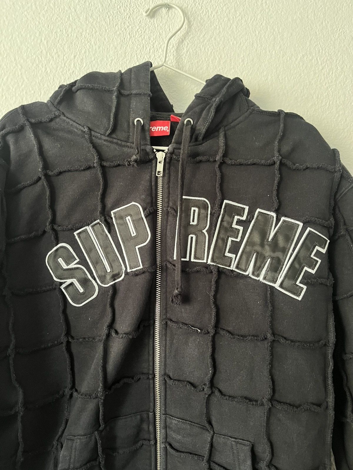 トップス Supreme - Patchwork Zip Up Shirt size L Patchwork Zip Up Shirt | Supreme 19ss