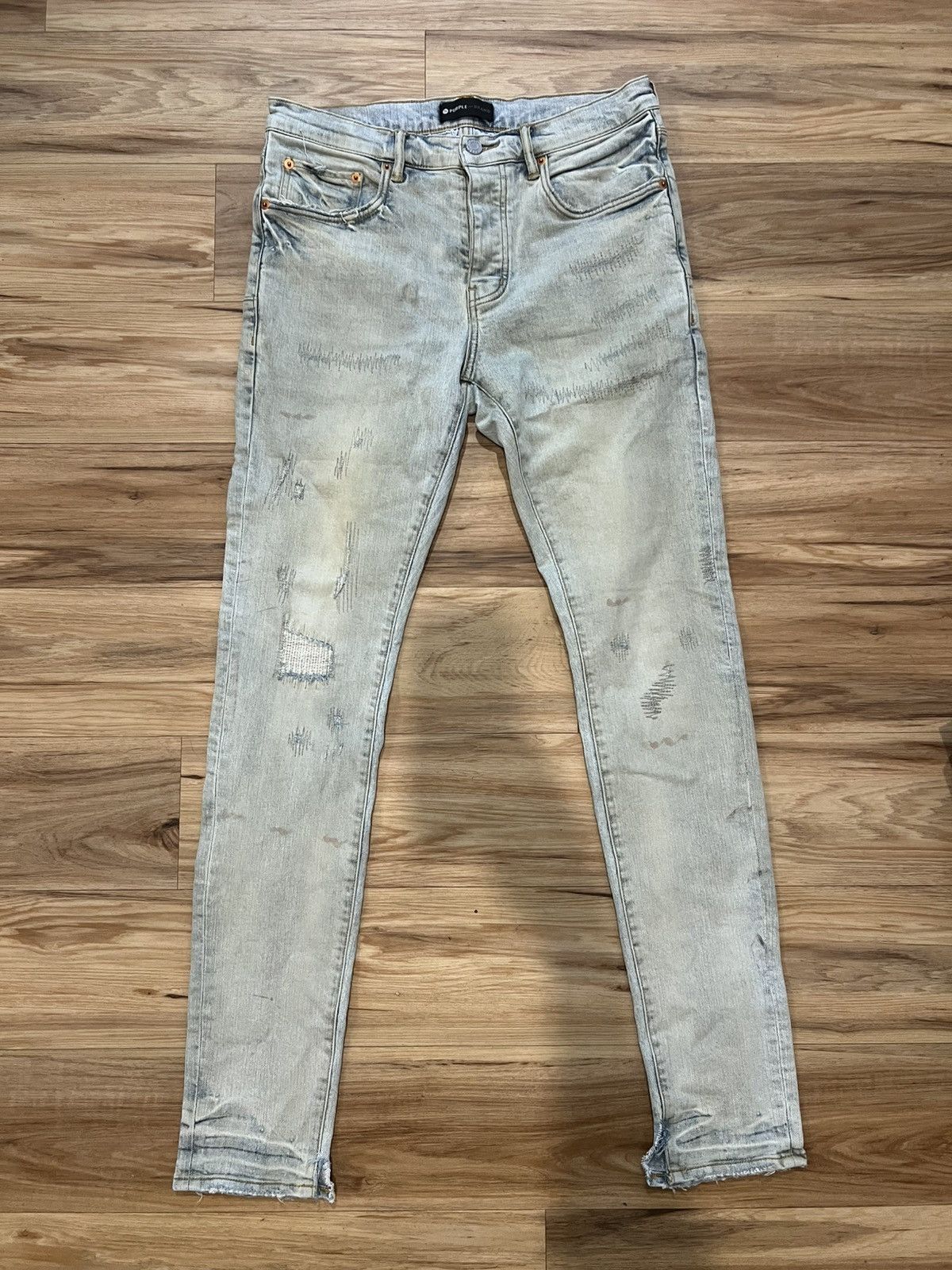 PURPLE BRAND Light Wash Jeans
