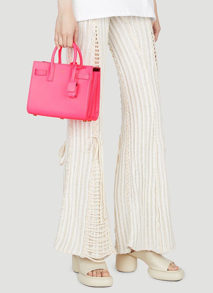 Saint Laurent Paris o1bcso1str0325 Size: OS/Sac De Jour Nano in Pink Size ONE SIZE - 4 Thumbnail