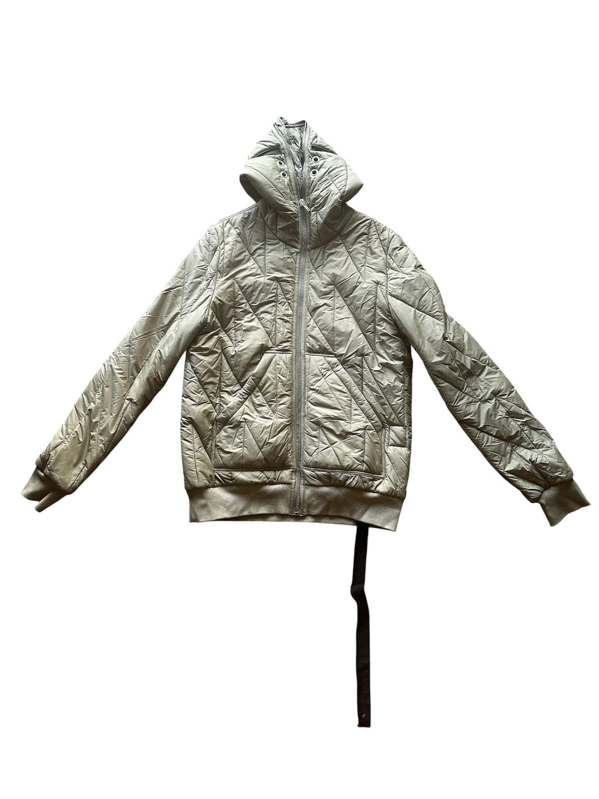 Rick Owens × Rick Owens Drkshdw Rick Owens Drkshdw Nylon Gimp Jacket in Pale Green Size US L / EU 52-54 / 3 - 1 Thumbnail