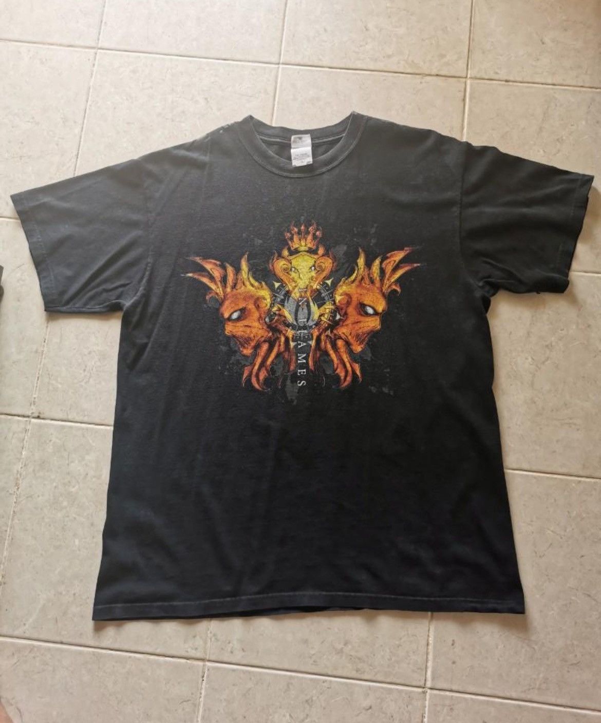 Band Tees Vintage T-shirt Movie In Flames Size US L / EU 52-54 / 3 - 1 Thumbnail