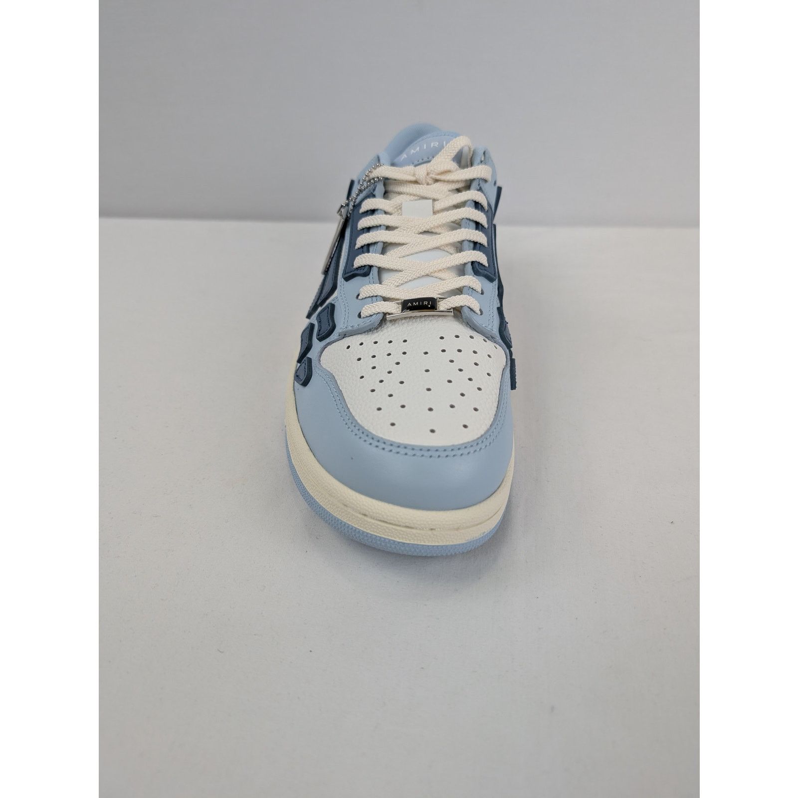 Amiri o1rshd1 Skel Top Low / Skeleton Low Top Sneakers Baby Blue Size US 12 / EU 45 - 11 Thumbnail