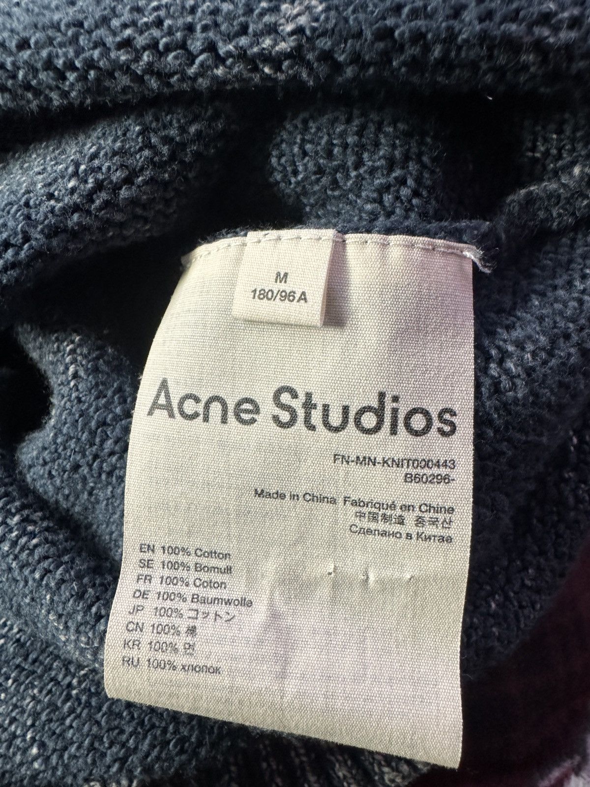 Acne Studios Acne studios acid knit sweater Size US M / EU 48-50 / 2 - 4 Thumbnail