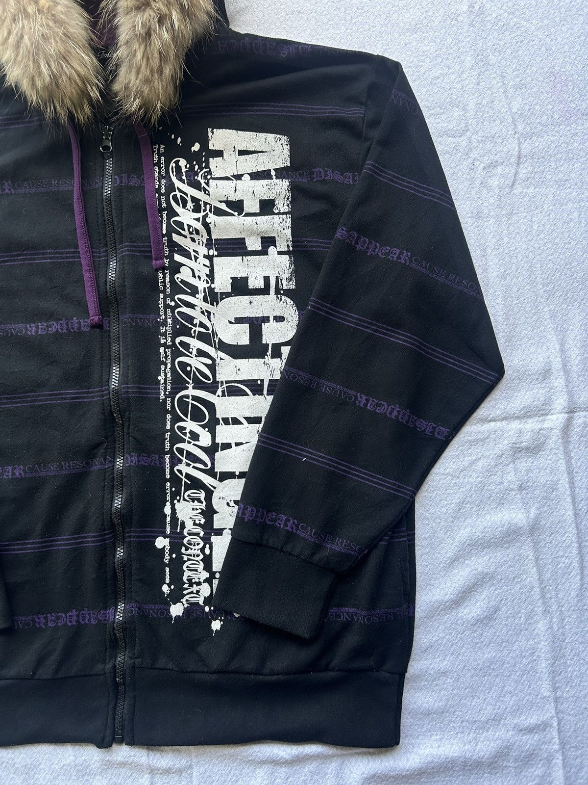 Japanese Brand Japanese Fur Hoodie Poem Time Step Ifsixwasnine lgb Size US L / EU 52-54 / 3 - 2 Thumbnail