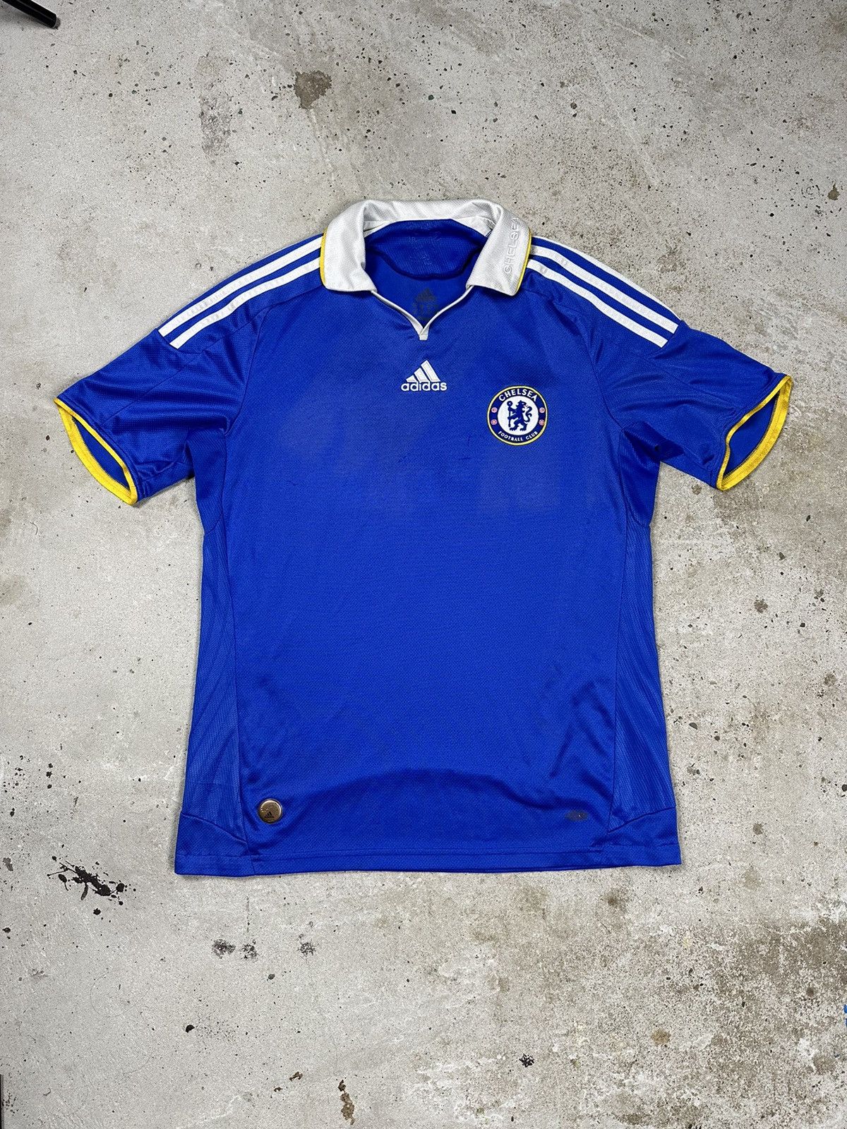 Adidas × Vintage Adidas x Chelsea Home 2008/2009 Joe Cole Jersey Size US M / EU 48-50 / 2 - 2 Thumbnail