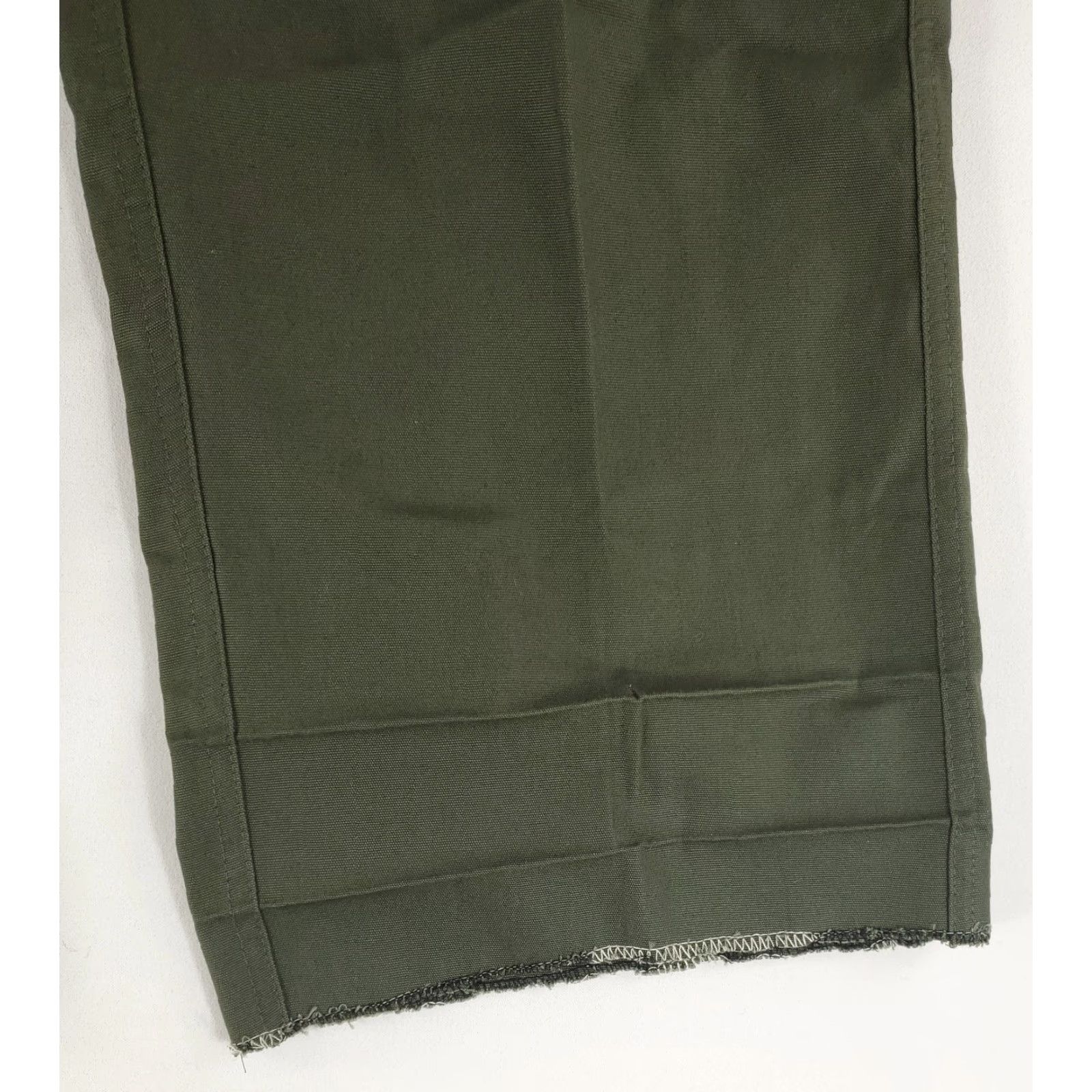 Vintage BSA Boy Scouts America Switchback Cargo Pants Unhemmed Mens 34 34x30 Actual Green Cargo Mens Size US 34 / EU 50 - 2 Thumbnail