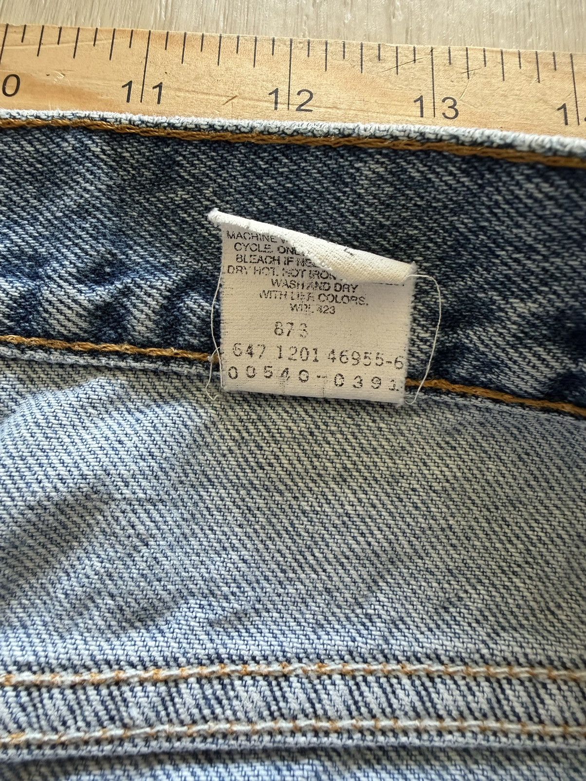 Levi's Vintage 01 Levis 540 Brown Tab Relaxed Denim 36x32 *35x32 Size US 36 / EU 52 - 8 Thumbnail