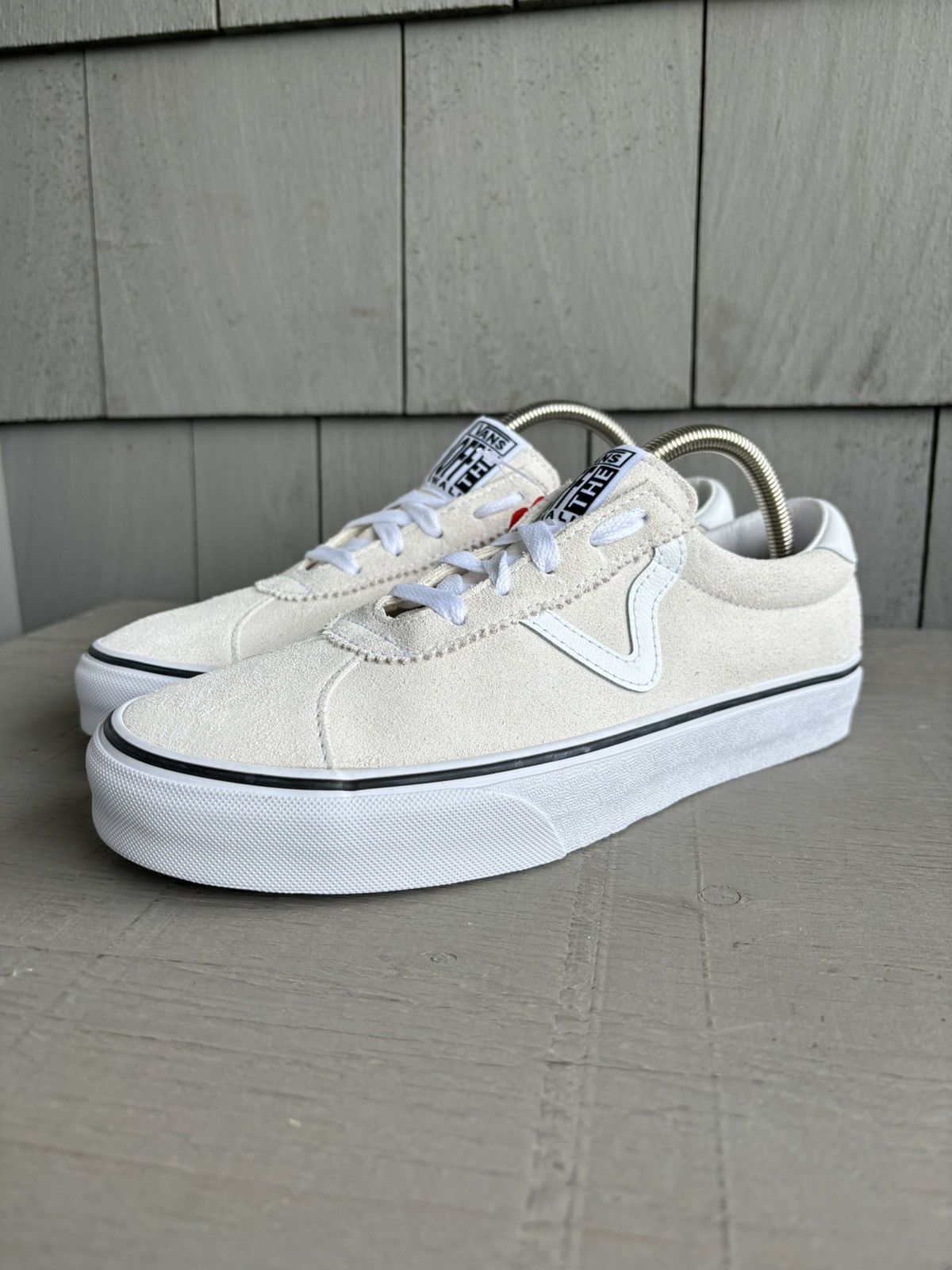 Vans Vans Skate Low Skate Shoe Shell Toe V Stripe Common Projects Size US 8 / EU 41 - 6 Thumbnail